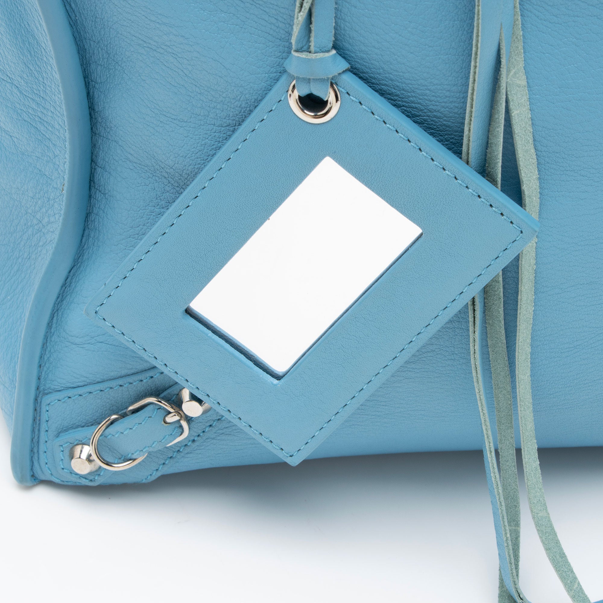 Balenciaga Calfskin Papier A5 Zip Around Tote