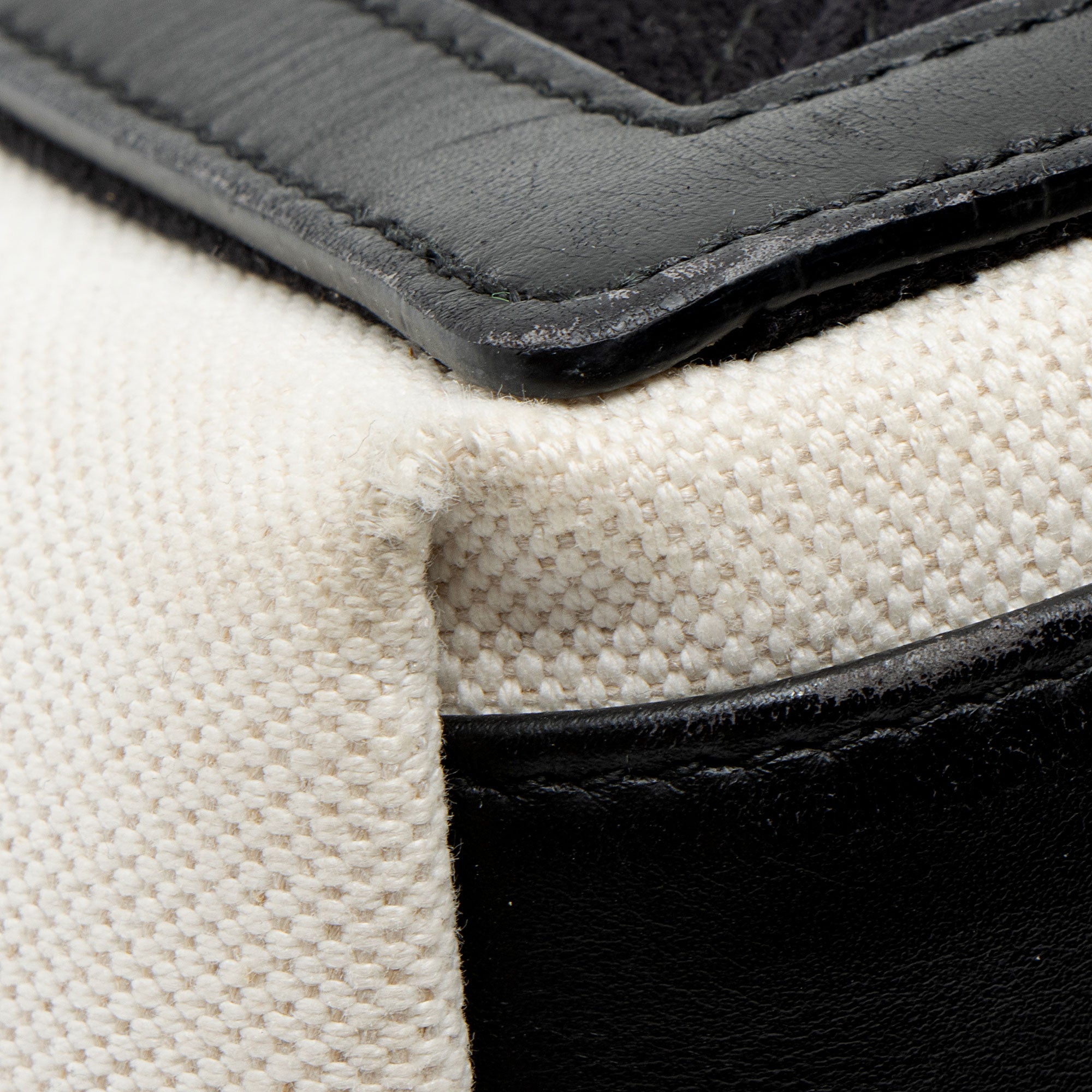 Balenciaga Canvas Logo Cabas Small Tote