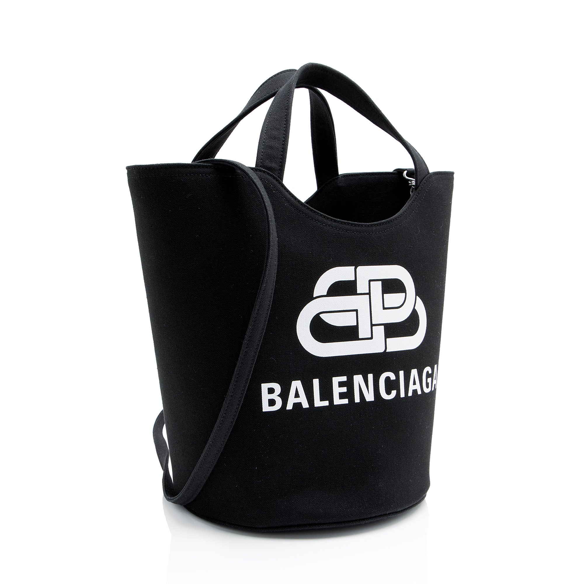 Balenciaga Canvas Wave Medium Tote (SHF-eD2jYr)