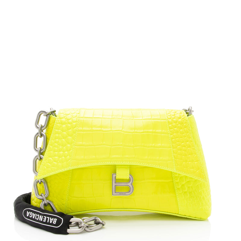 Neon yellow shop balenciaga bag