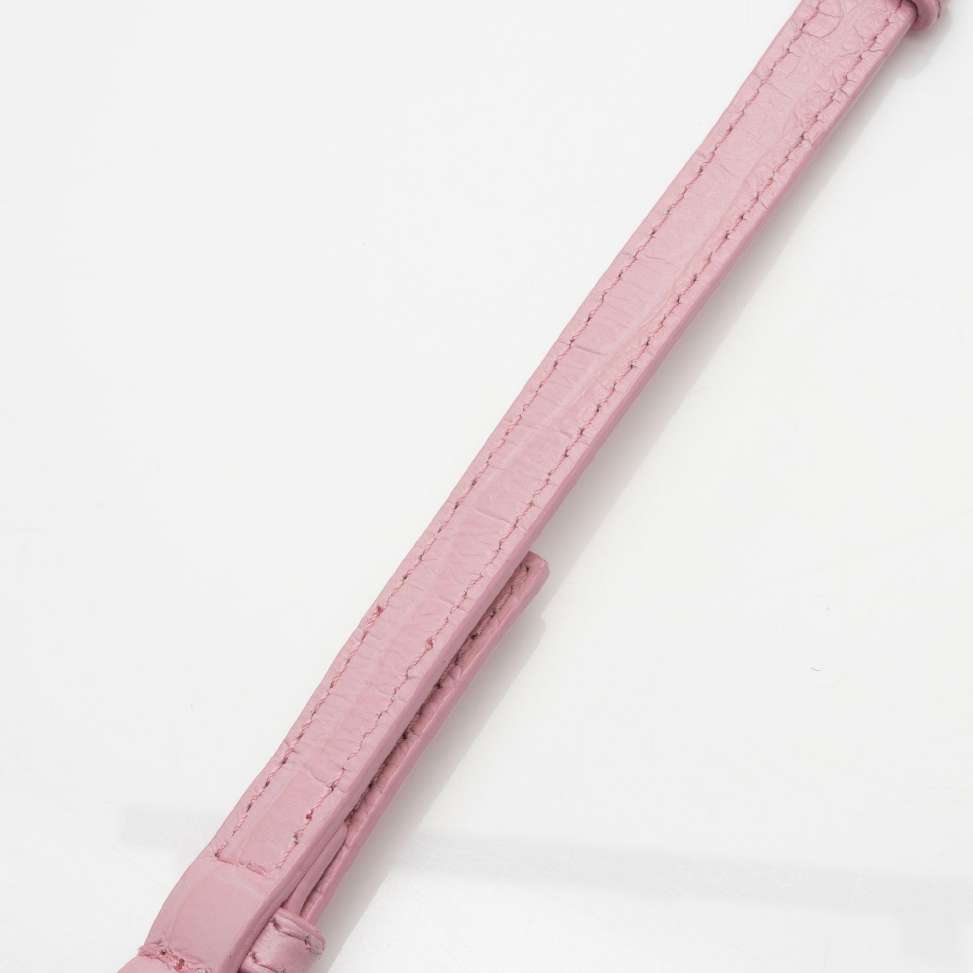 Balenciaga Croc Embossed Calfskin Tool 2.0 N/S XS Tote (SHF-hVH3Xq)