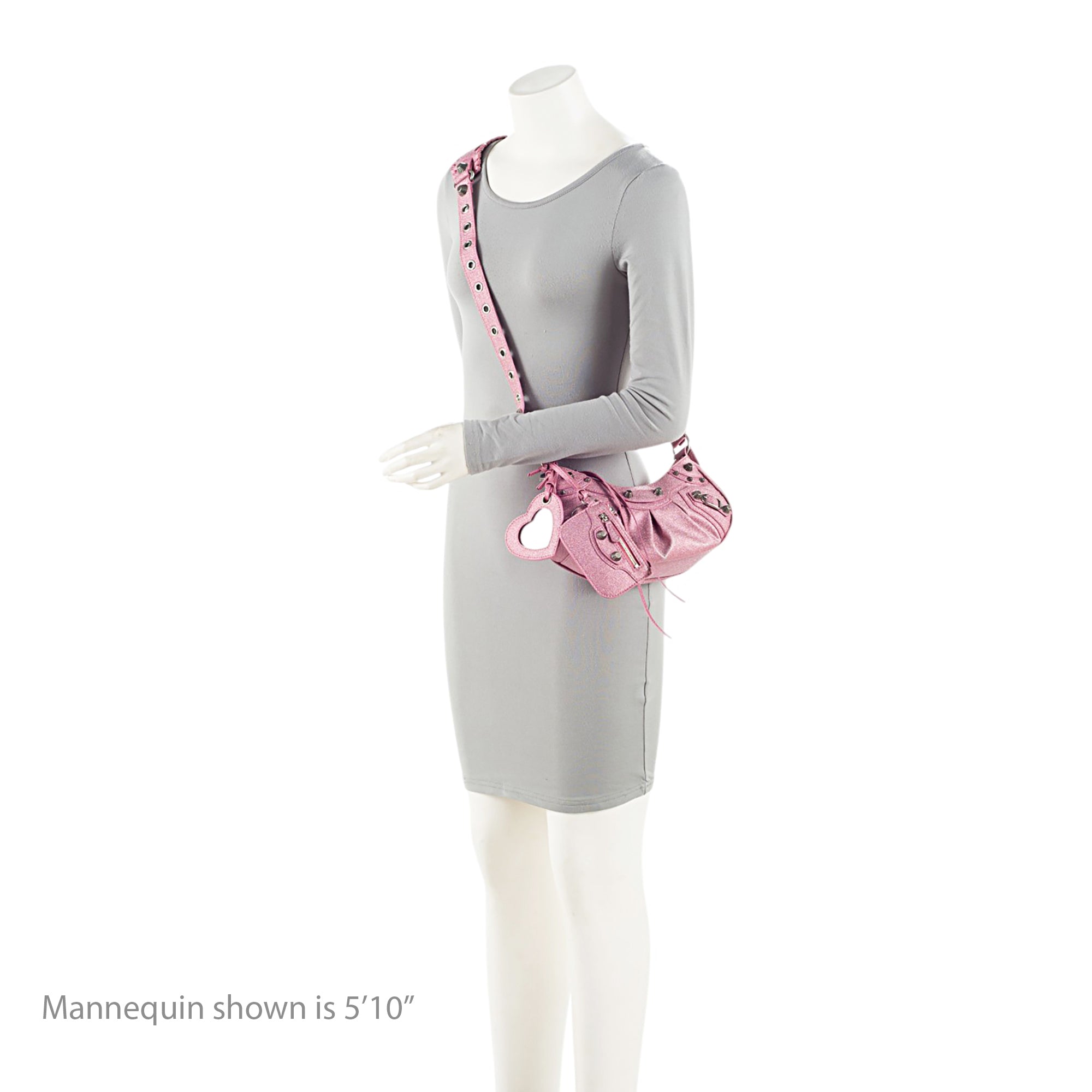 Balenciaga Glitter Fabric Le Cagole XS Shoulder Bag