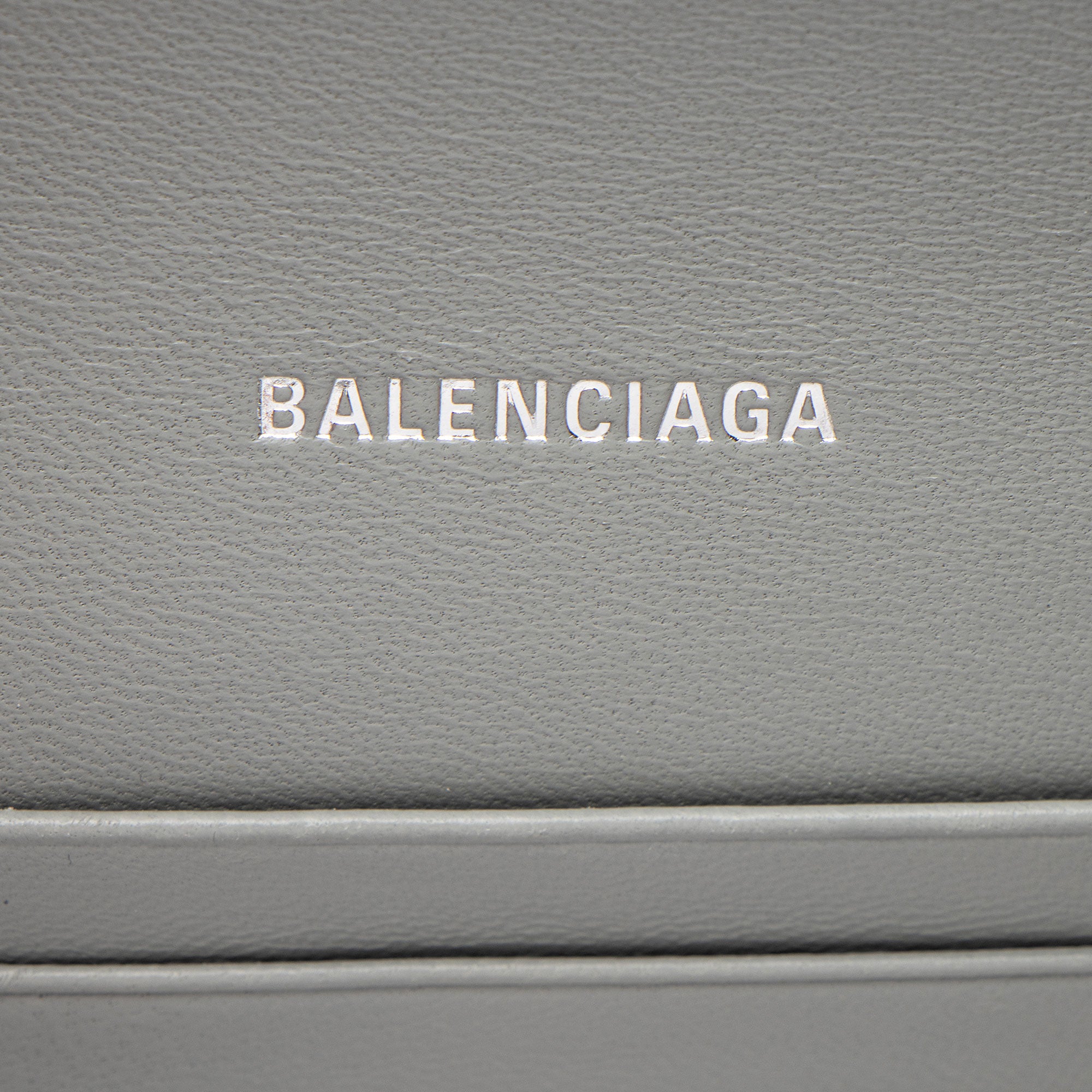 Balenciaga Glitter Hourglass XS Wallet on Chain