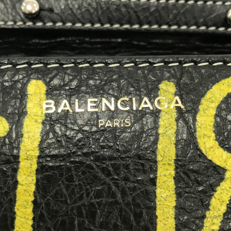 Balenciaga Graffiti Bazar Wallet on Chain (SHG-oYMvoB)