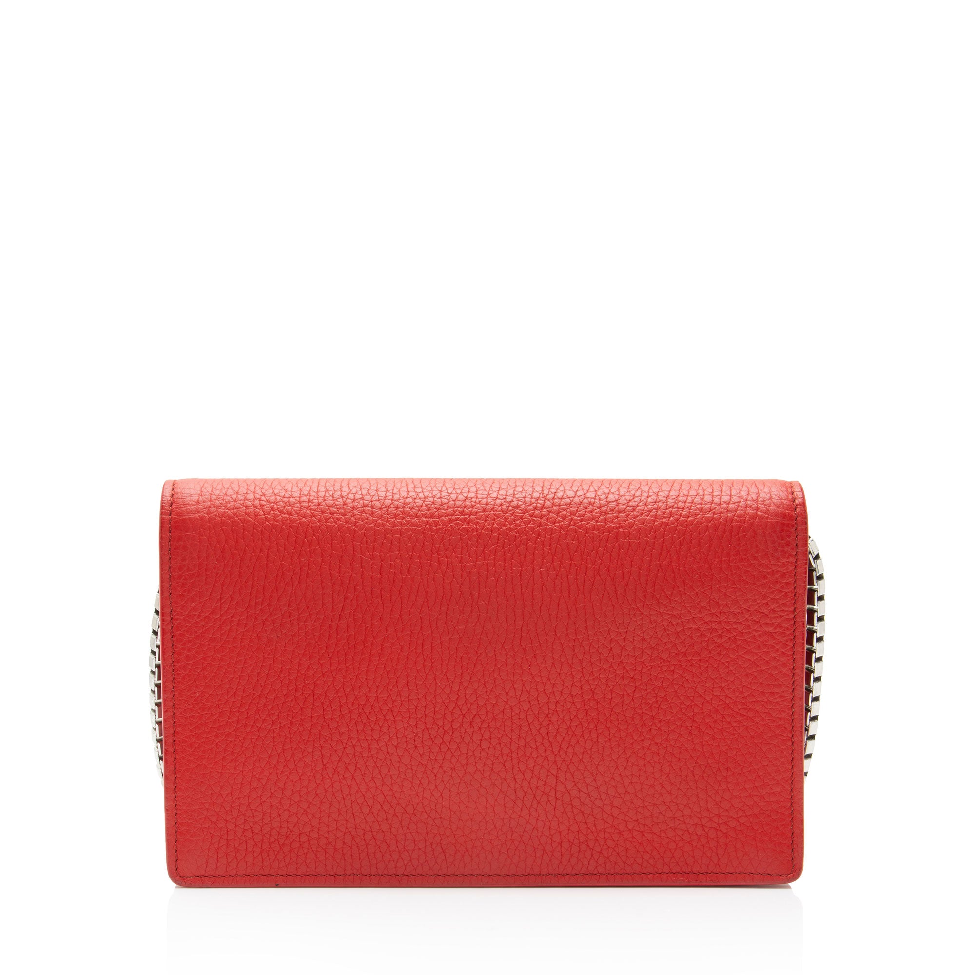 Balenciaga Grained Calfskin Classic City Wallet on Chain
