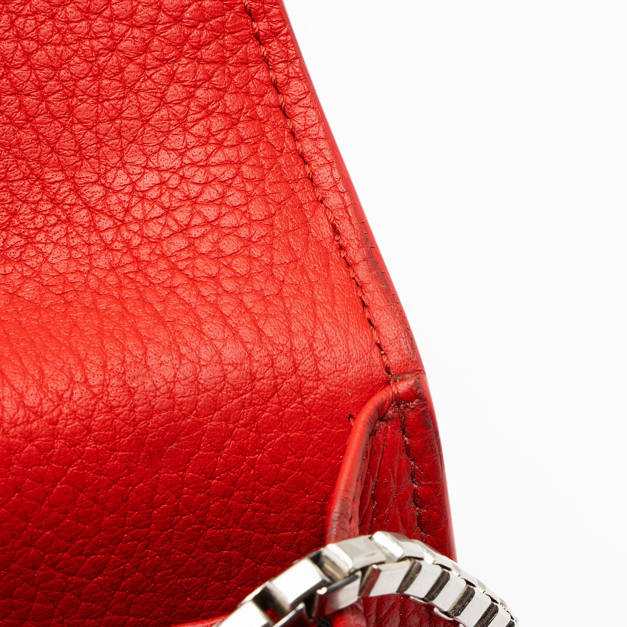 Balenciaga Grained Calfskin Classic City Wallet on Chain