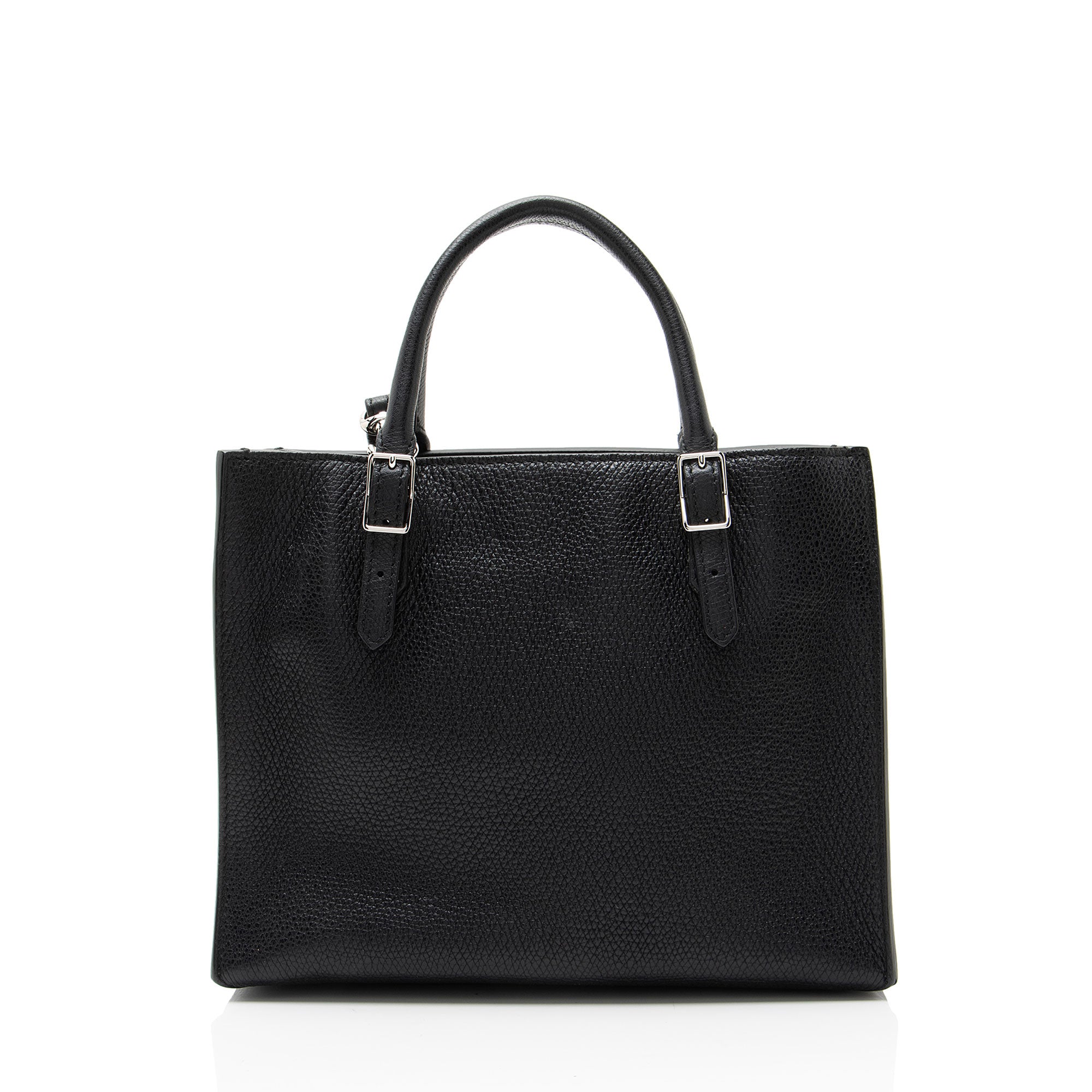 Balenciaga Grained Calfskin Papier A6 Zip Around Small Tote