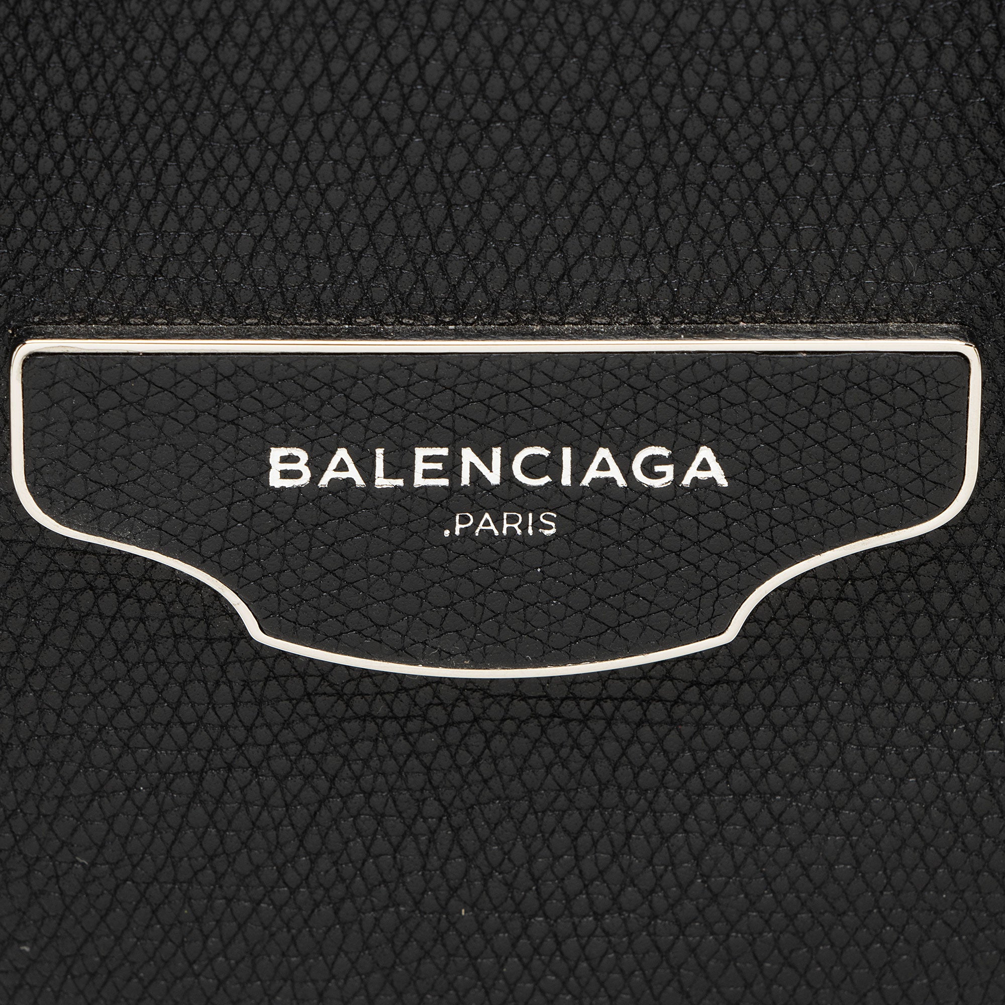 Balenciaga Grained Calfskin Papier A6 Zip Around Small Tote