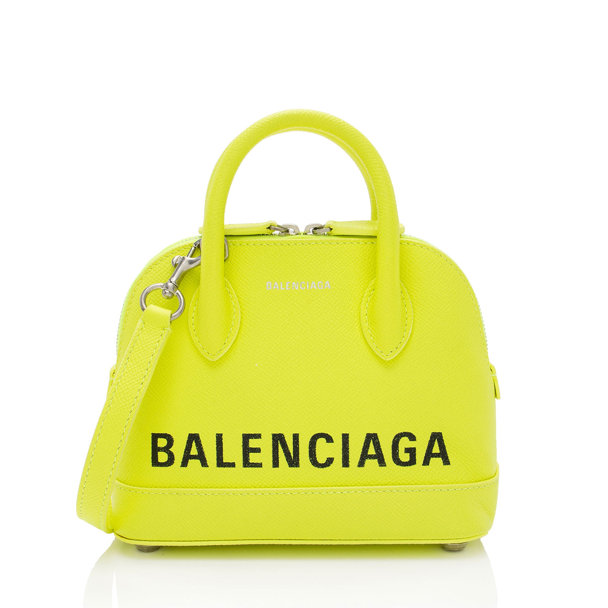 Balenciaga Grained Calfskin Ville XXS Top Handle Bag