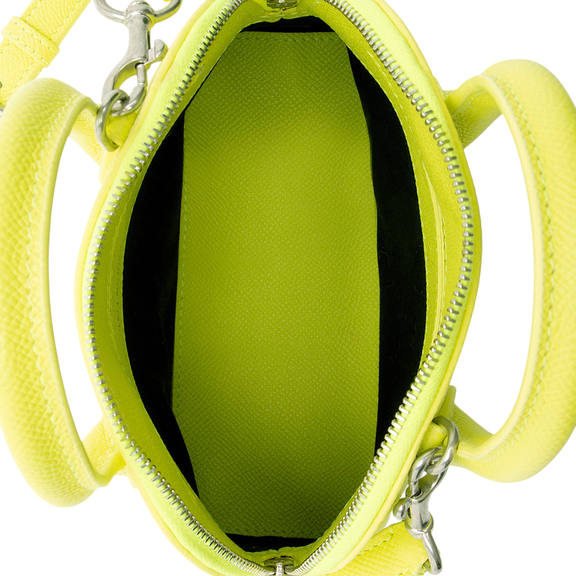 Balenciaga Grained Calfskin Ville XXS Top Handle Bag