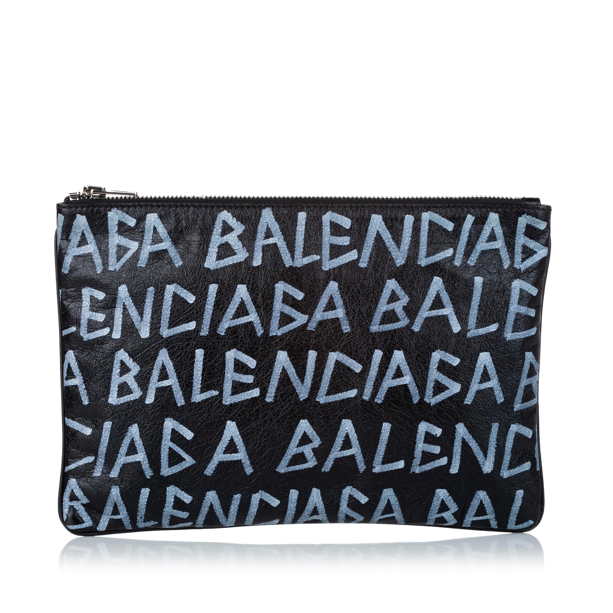 Balenciaga Leather Clutch Bag (SHG-kkEvQQ)