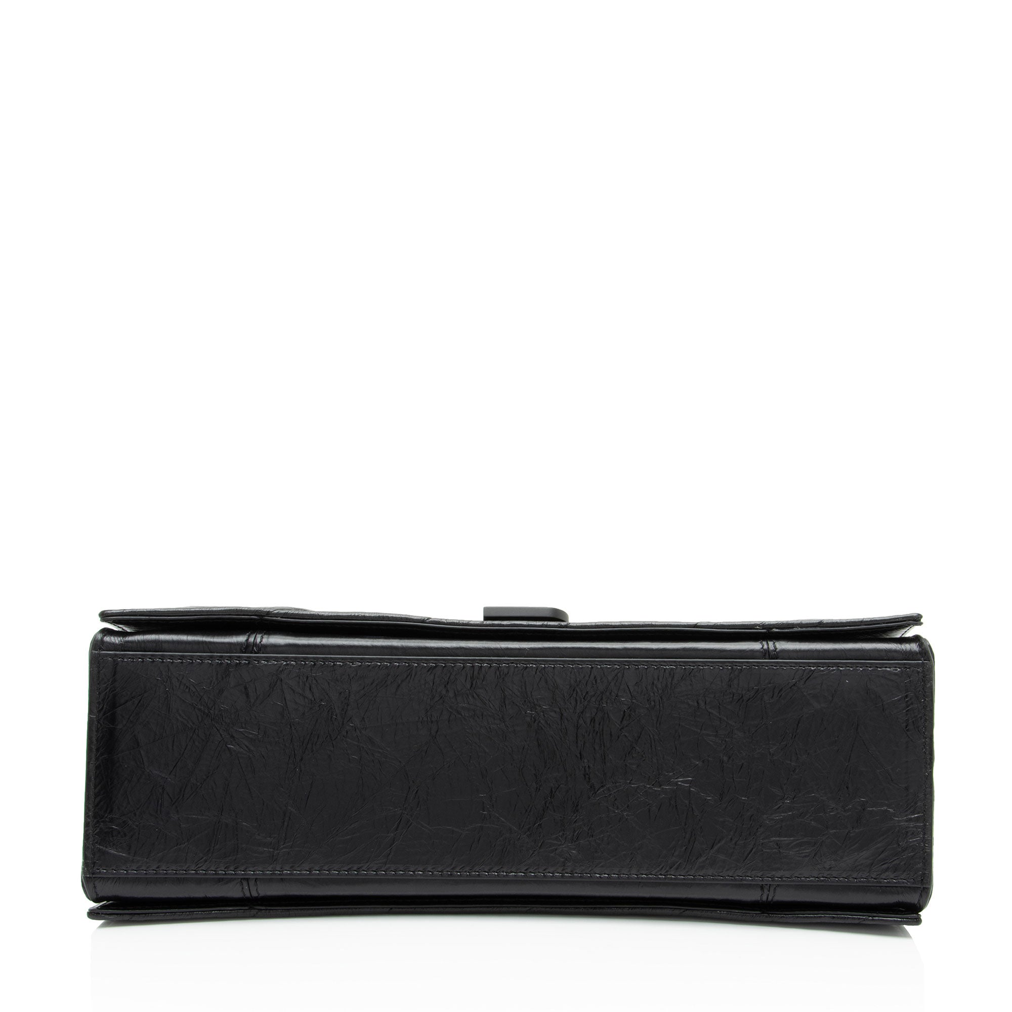 Balenciaga Quilted Leather Crush Medium Shoulder Bag