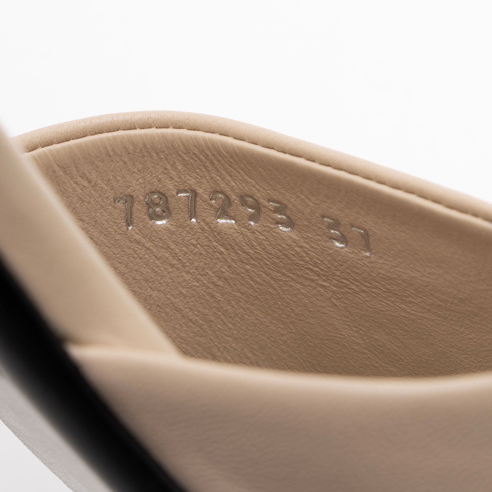 Balenciaga Leather Duty Free Slides - Size 7 / 37