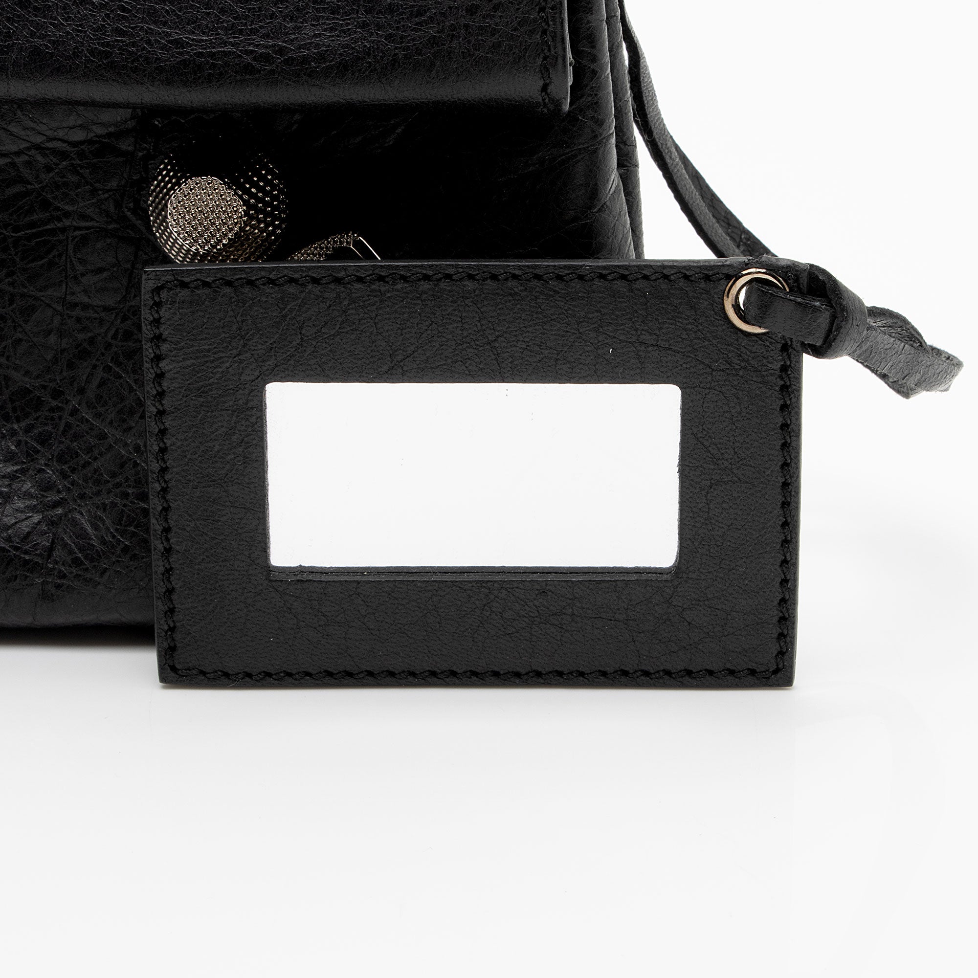 Balenciaga Leather Motocross Giant 12 Envelope Clutch (SHF-J9PWli)