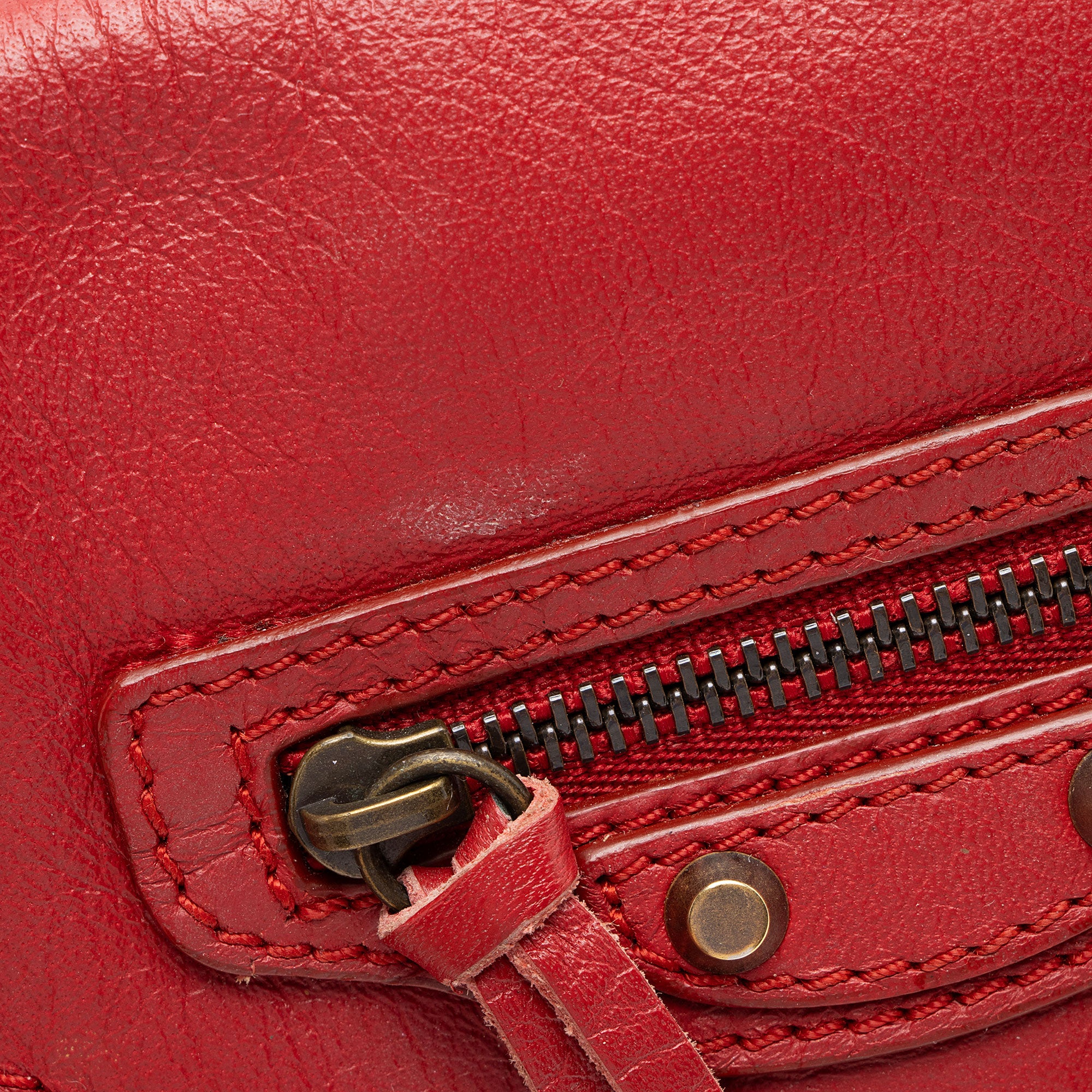Balenciaga Leather Papier Triple Crossbody