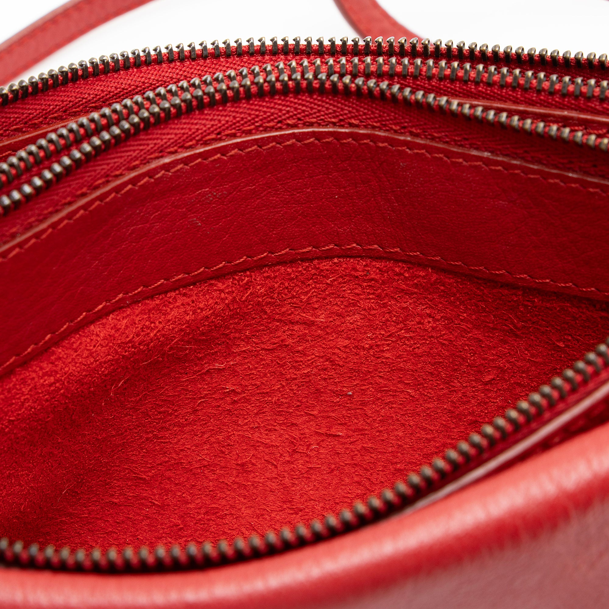 Balenciaga Leather Papier Triple Crossbody