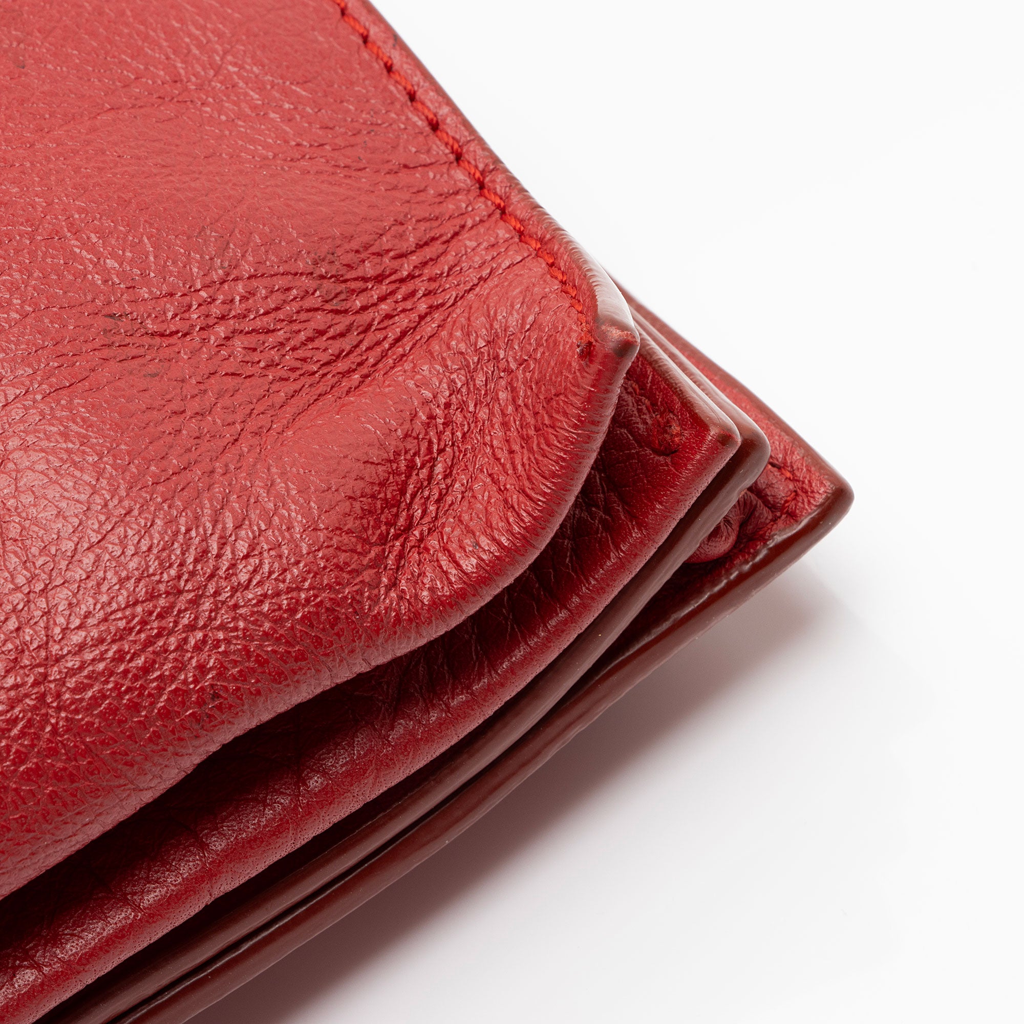 Balenciaga Leather Papier Triple Crossbody