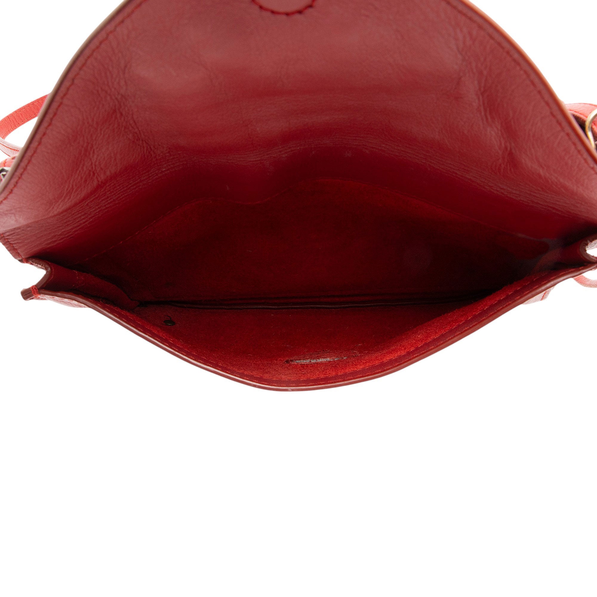 Balenciaga Leather Papier Triple Crossbody