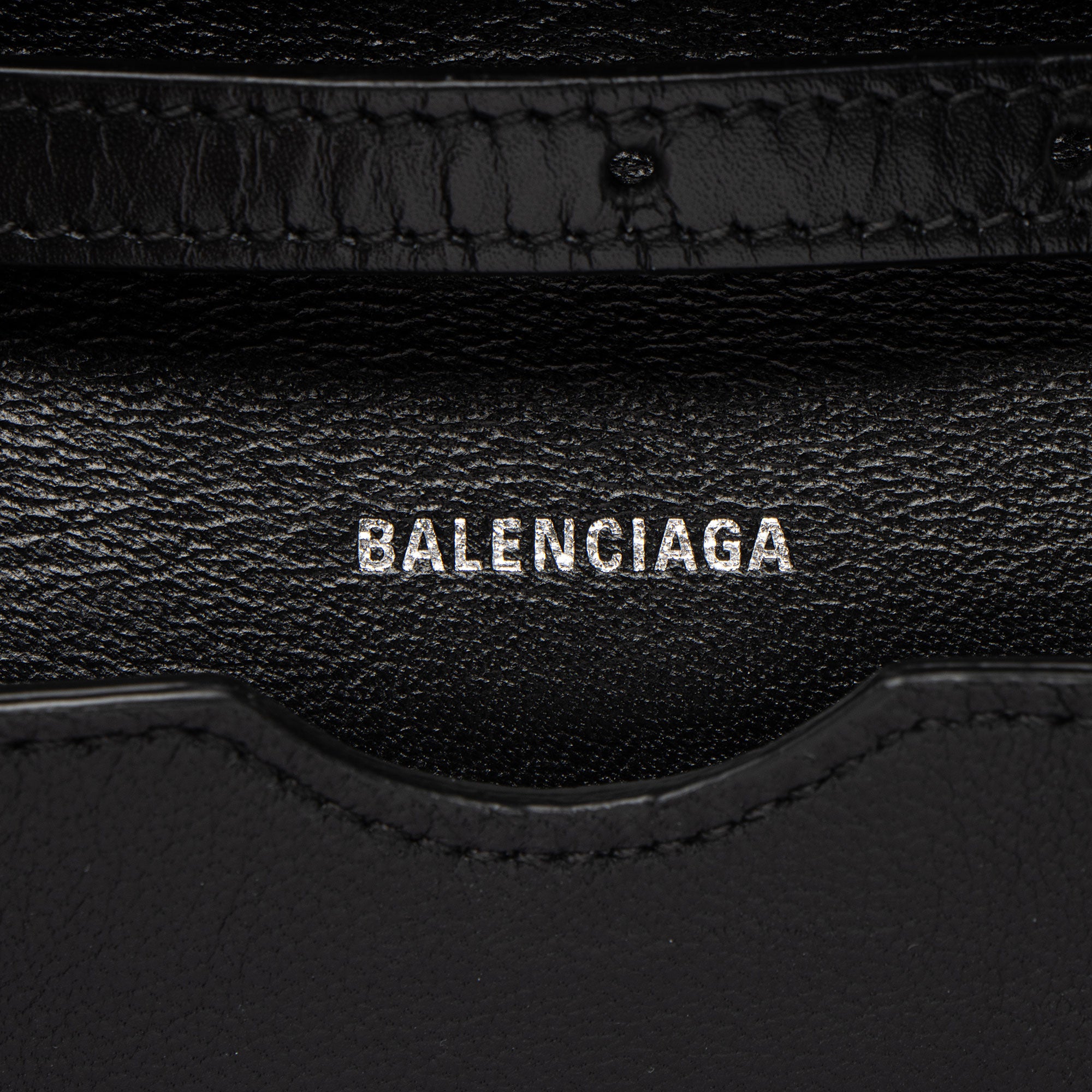 Balenciaga Leather Small B Bag