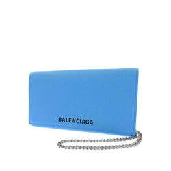 Balenciaga Leather Wallet on Chain (SHG-oKFm69)