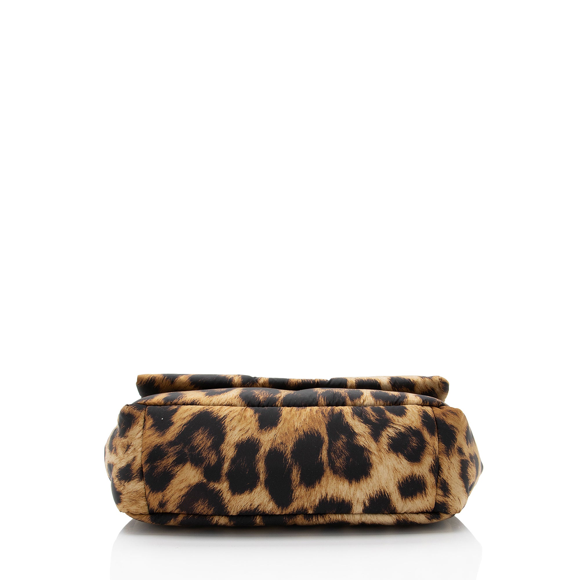 Balenciaga Nylon Leopard Monaco Mini Shoulder Bag (SHF-WvmJR1)