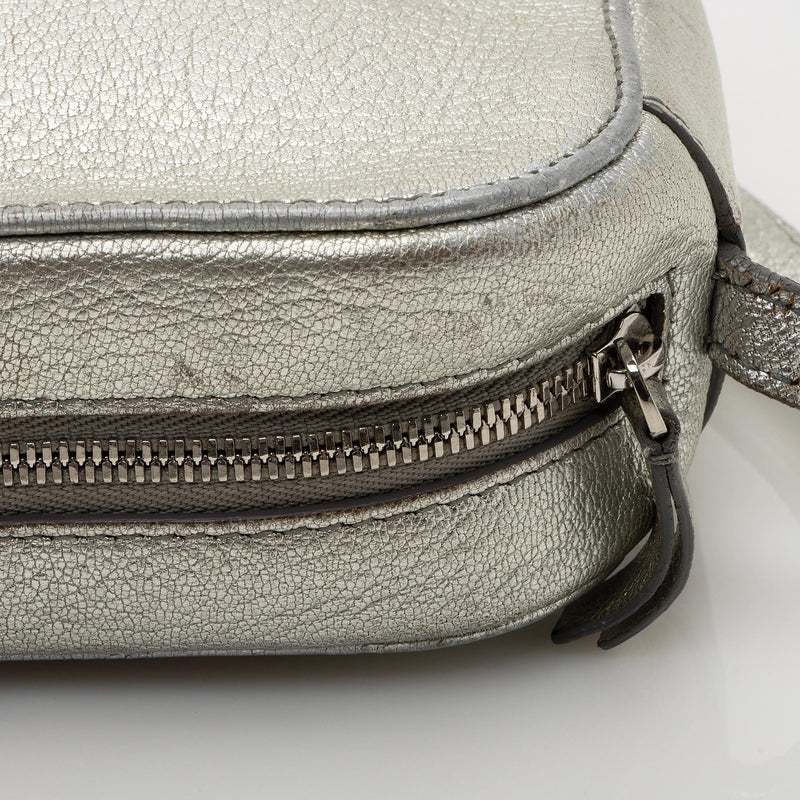 Balenciaga Metallic Calfskin Everyday XS Camera Bag (SHF-22474)