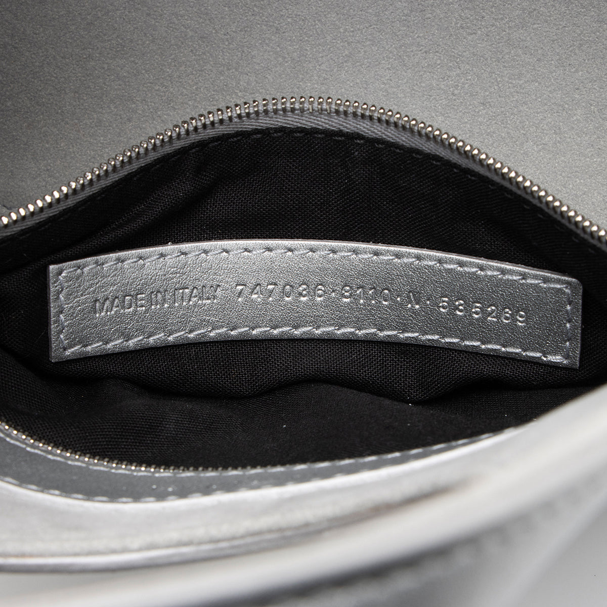 Balenciaga Metallic Calfskin Mary Kate XS Tote