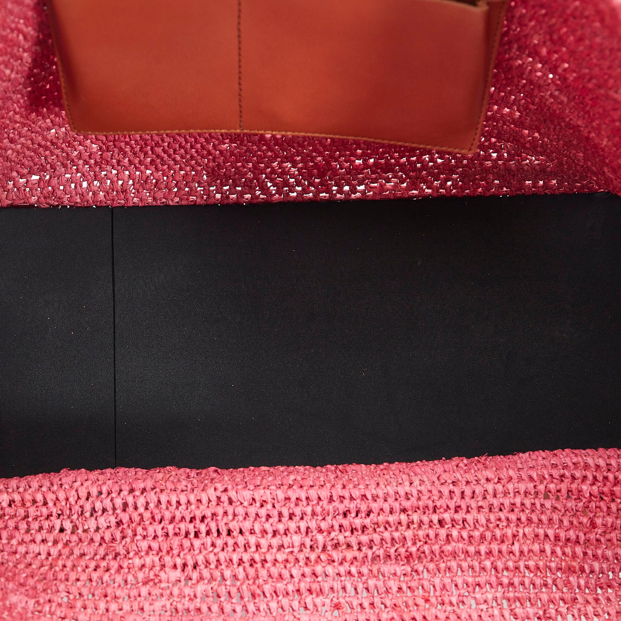 Balenciaga Motocross Classic Raffia Tote (SHG-XaZ3ub)