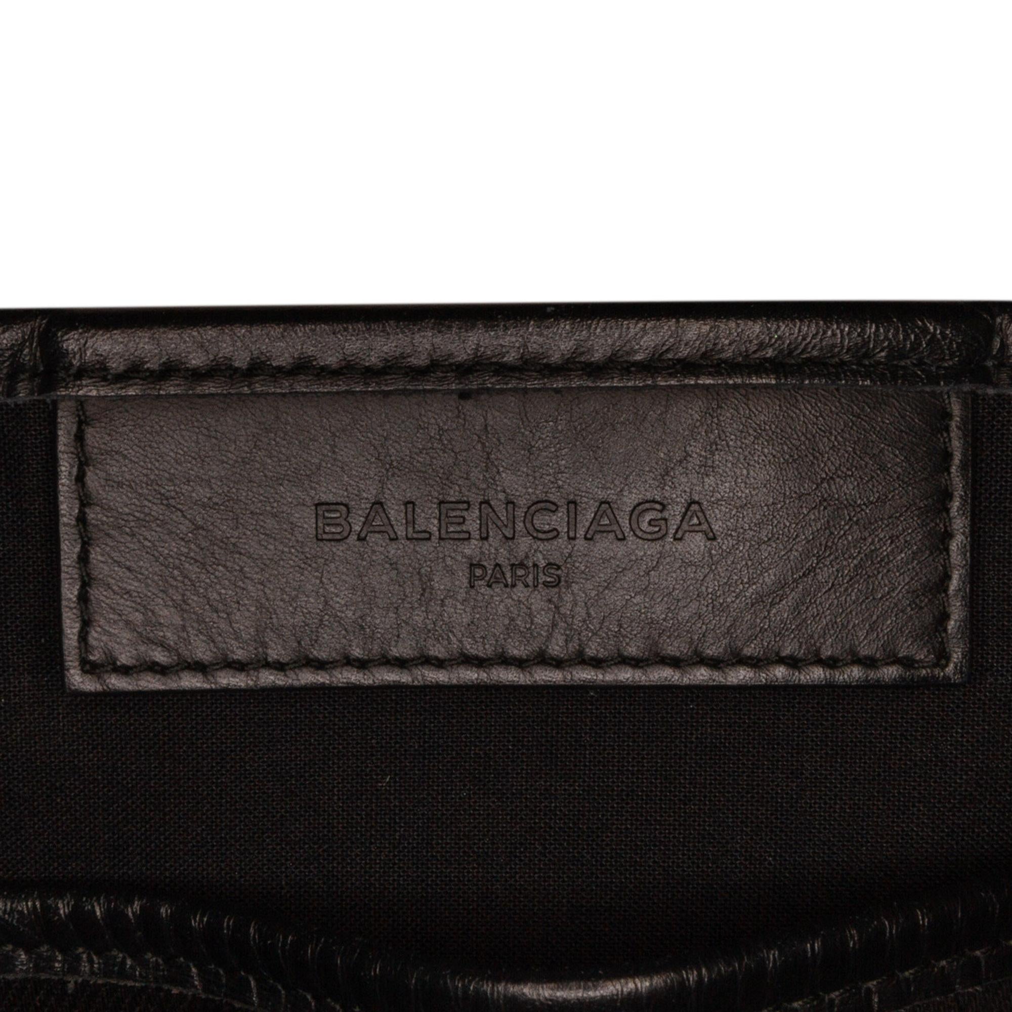 Balenciaga Navy Cabas Tote M (SHG-ZCKD8U)