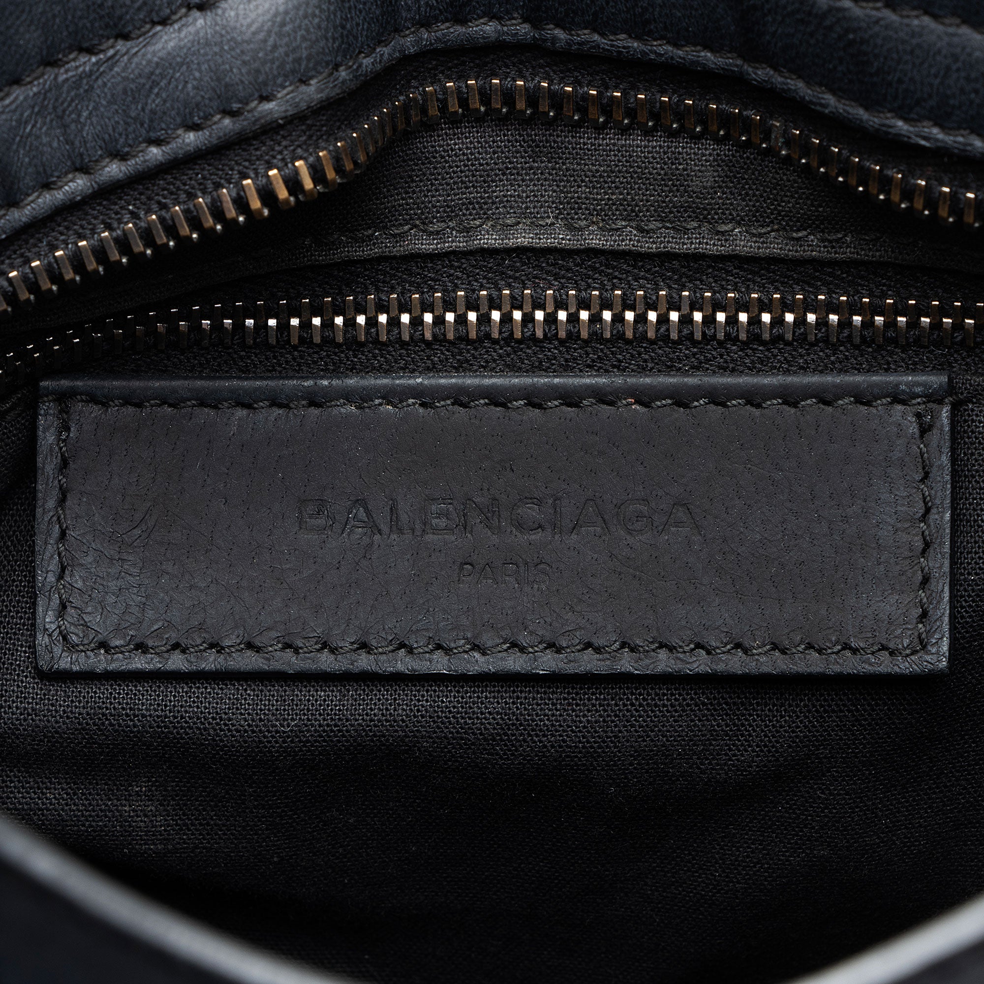 Balenciaga Nylon Agneau Classic City Mini Satchel