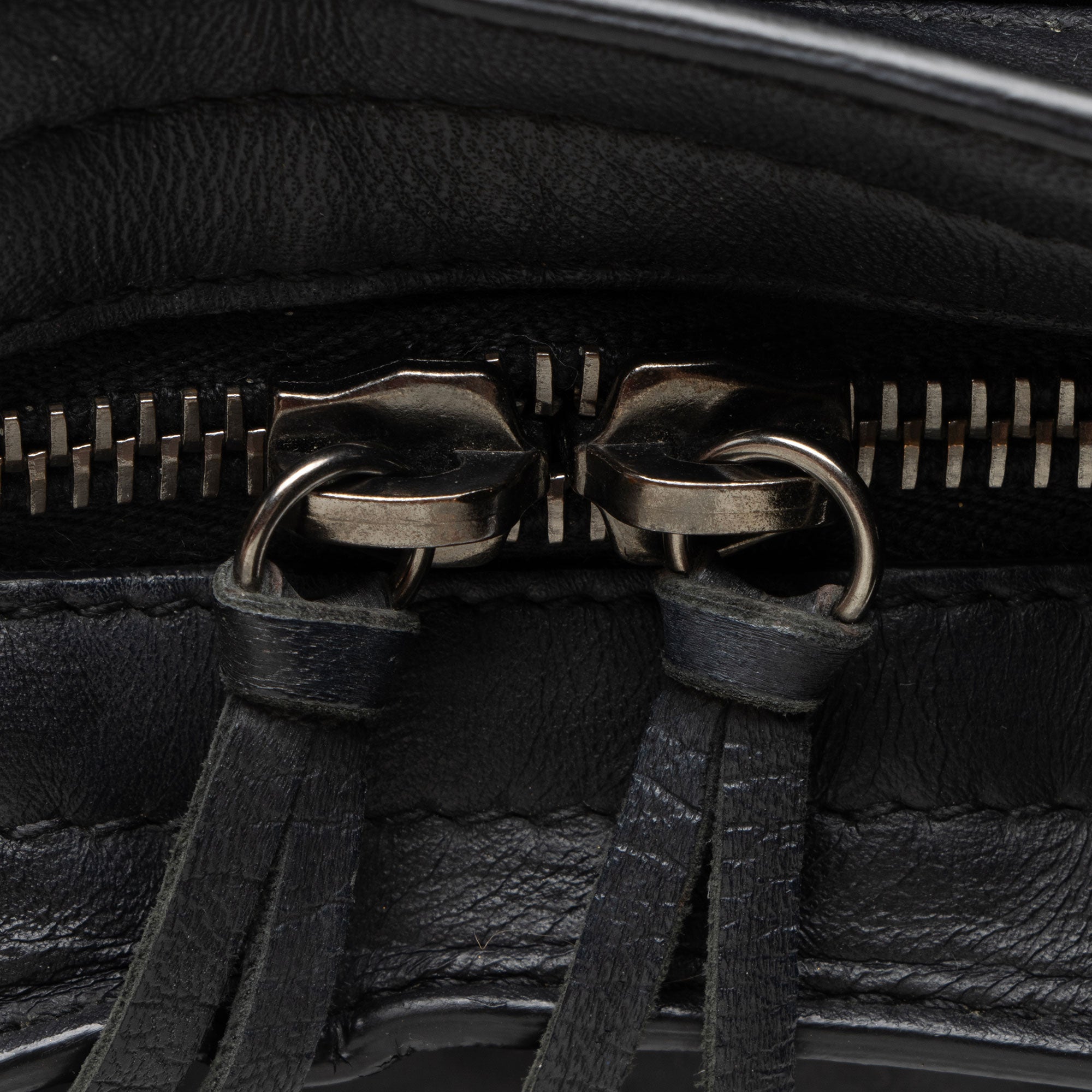 Balenciaga Nylon Agneau Classic City Satchel