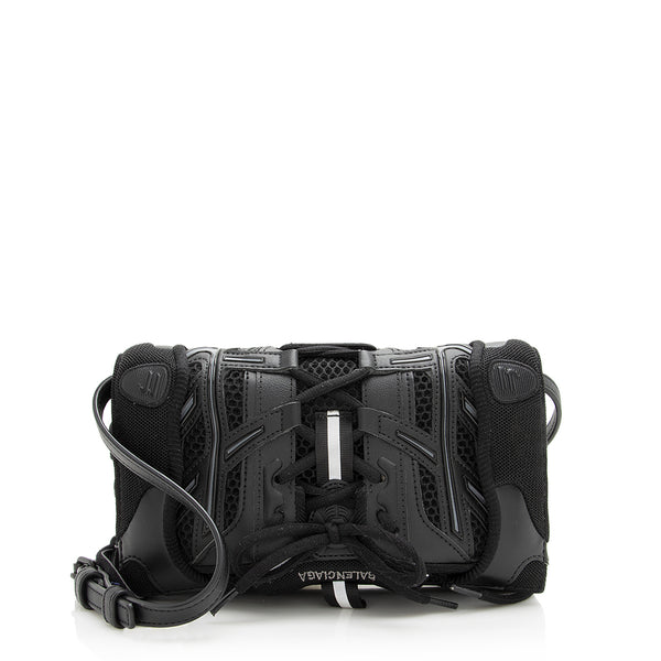 Balenciaga Nylon SneakerHead Phone Holder Crossbody Bag (SHF-22934)