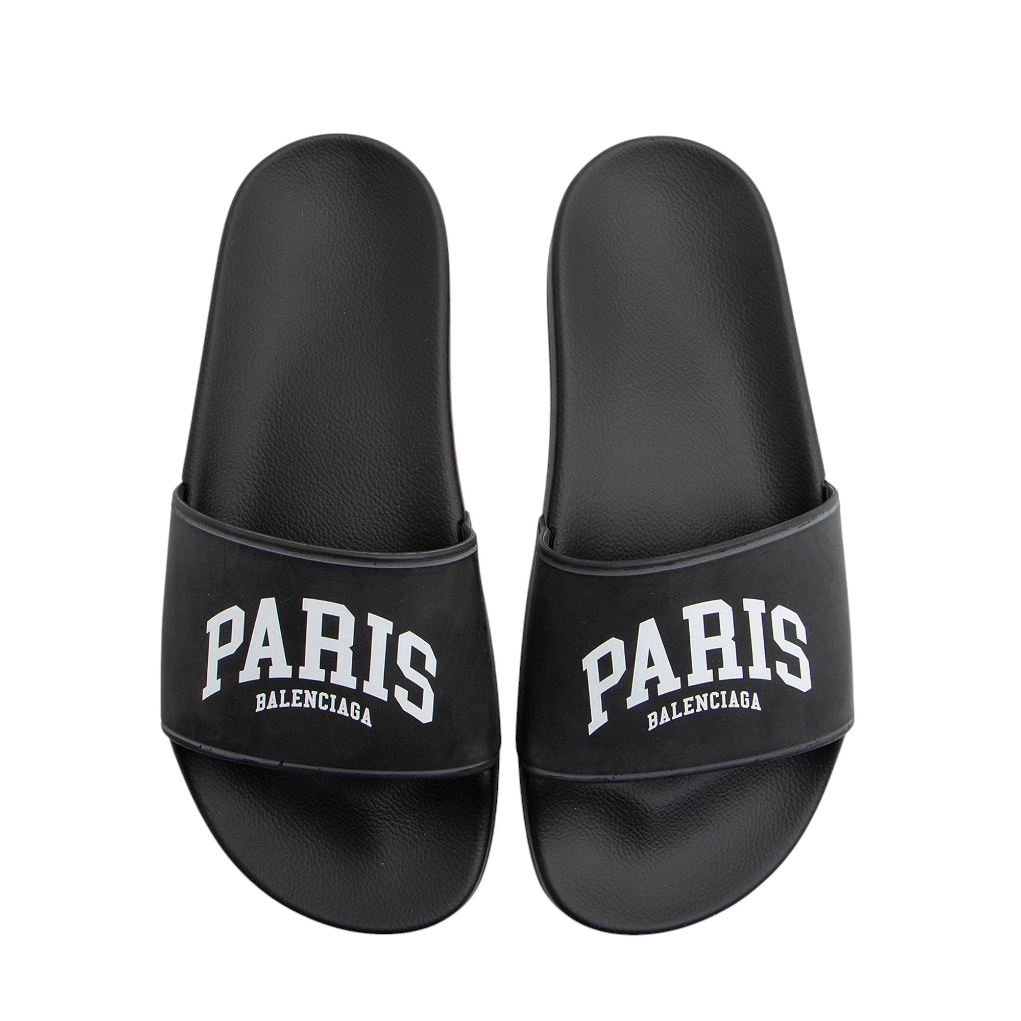 Balenciaga Rubber Logo Slides - Size 7 / 37