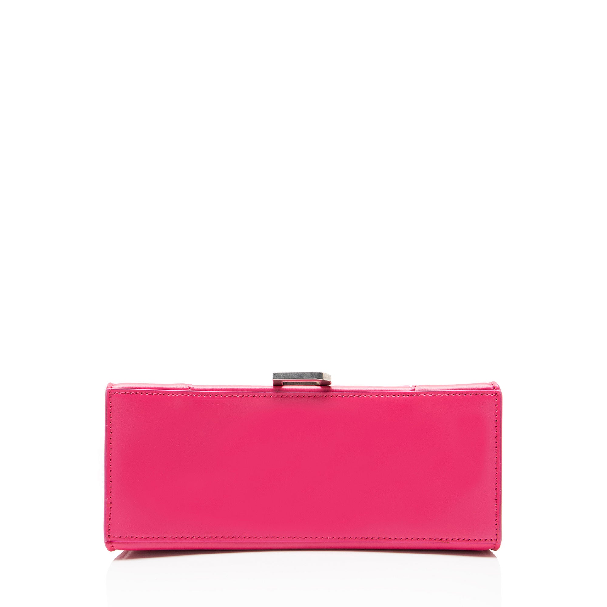 Balenciaga Shiny Calfskin Hourglass Small Top Handle