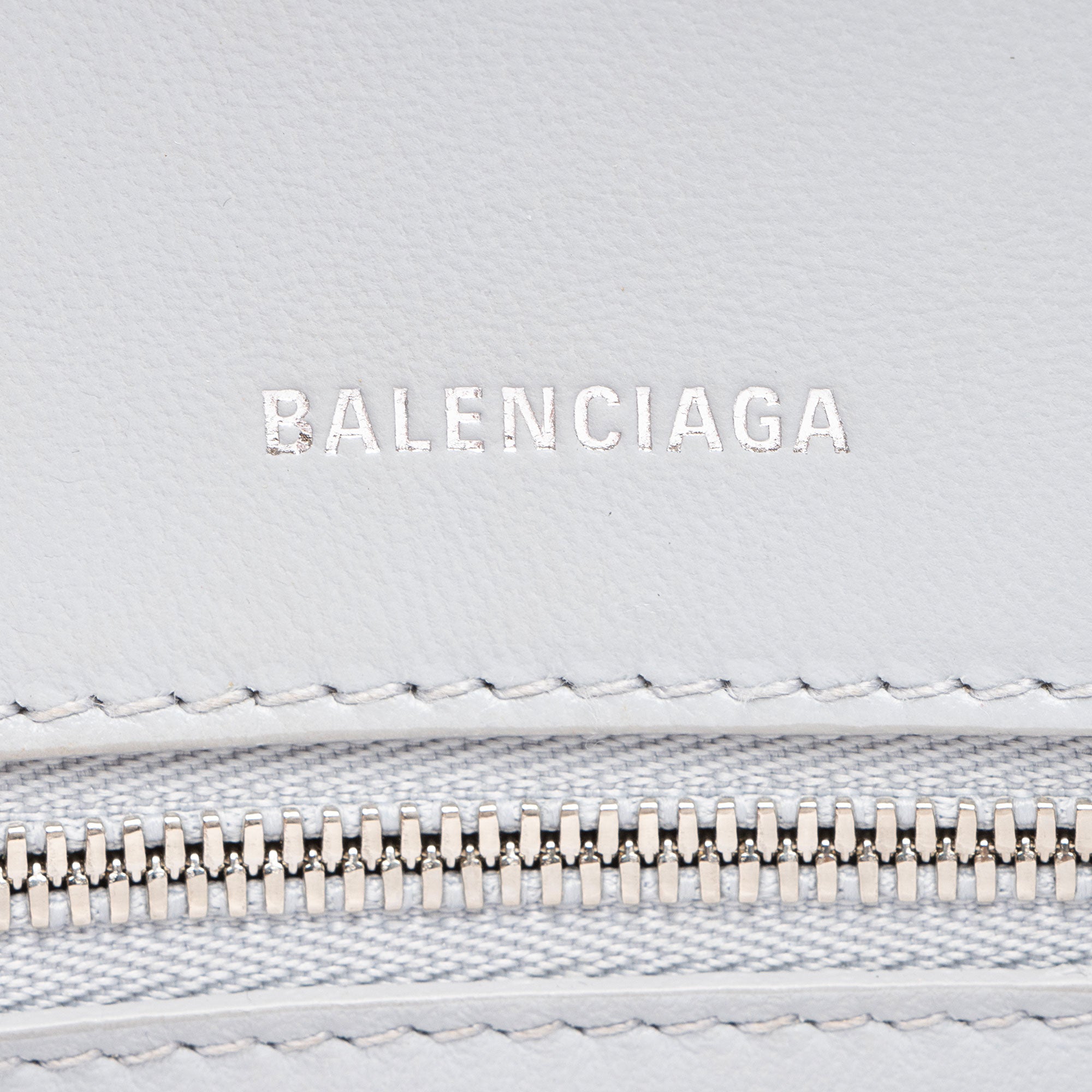 Balenciaga Shiny Croc Embossed Calfskin Hourglass Small Top Handle