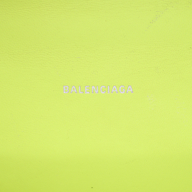 Balenciaga Shiny Croc Embossed Calfskin Hourglass XS Top Handle (SHF-vSVXrb)
