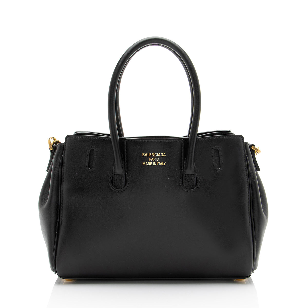 Balenciaga Smooth Calfskin Bel Air Carry All Mini Tote