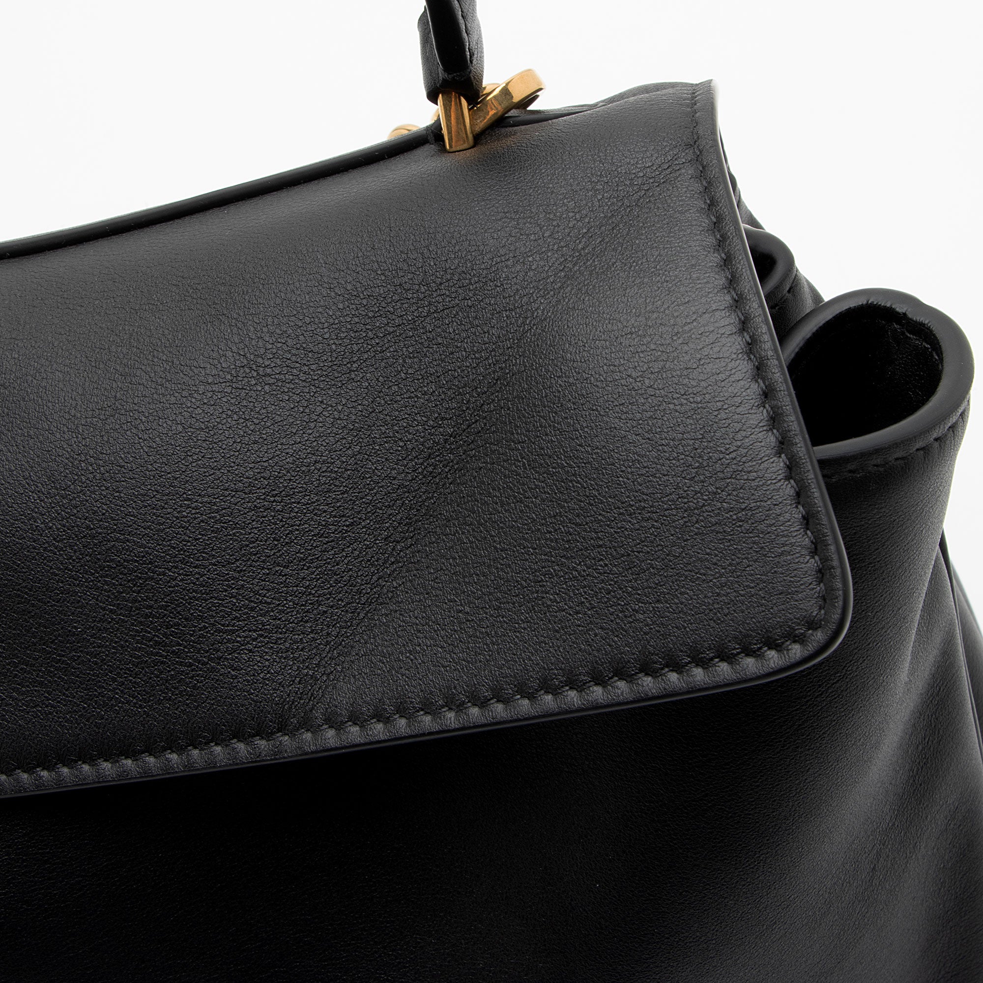 Balenciaga Smooth Calfskin Rodeo Medium Satchel