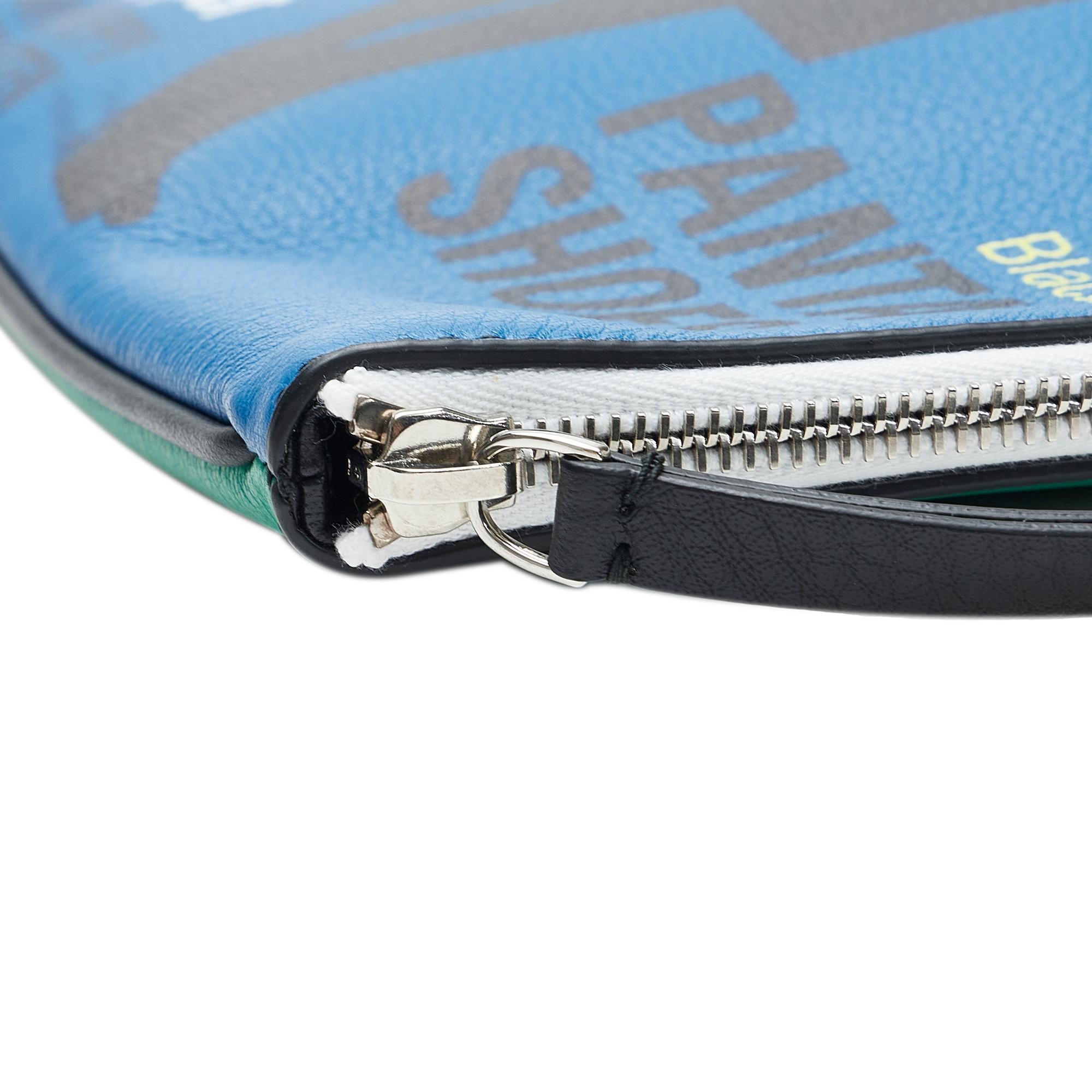 Balenciaga Supermarket Magazine Clutch (SHG-fVz7WG)