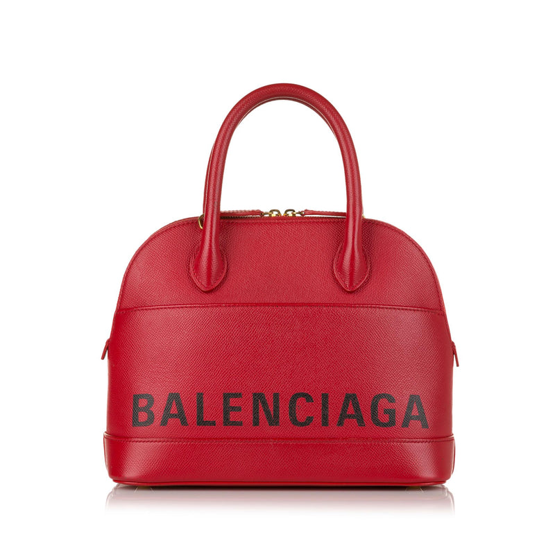 Balenciaga Ville Leather Satchel (SHG-RNCLqi)
