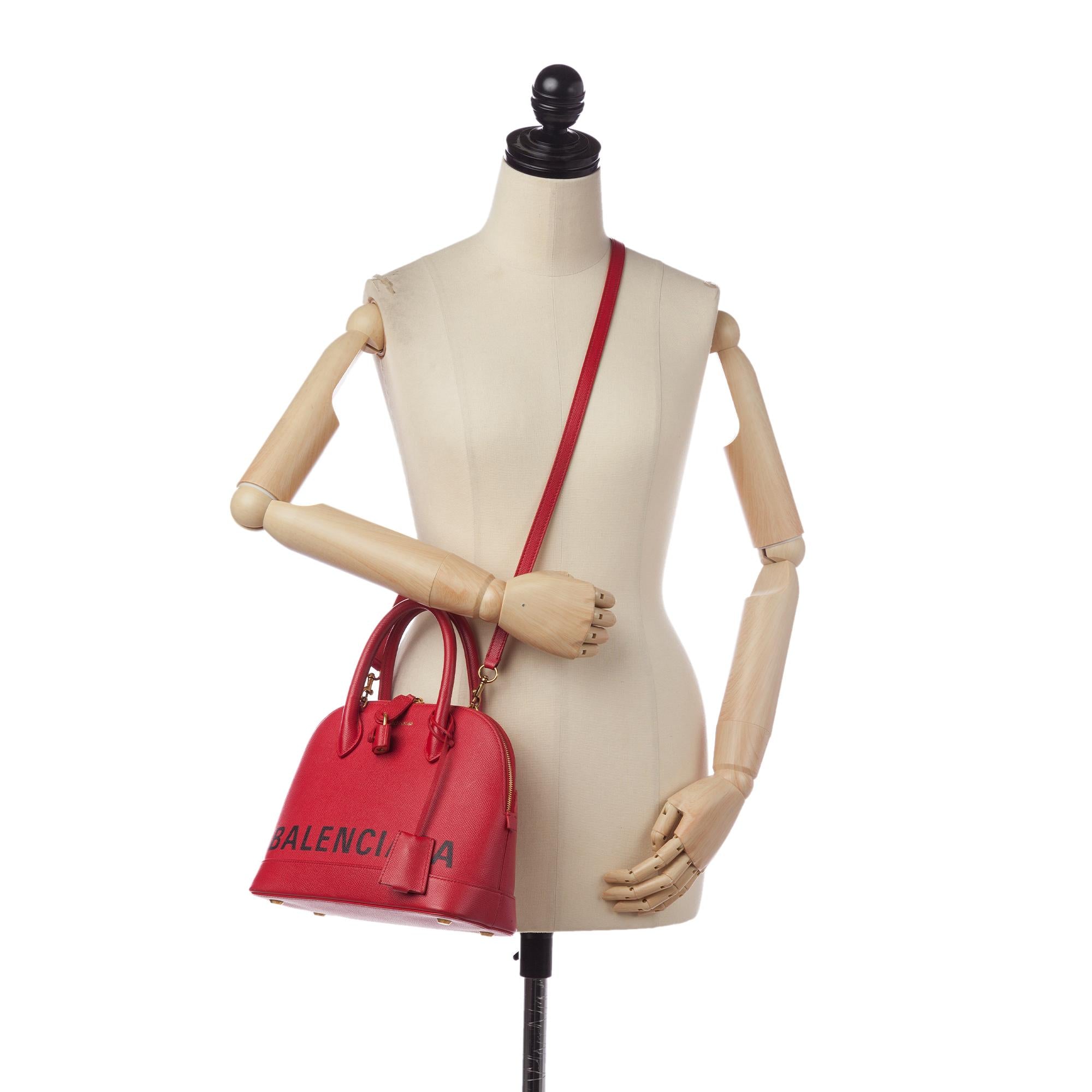 Balenciaga Ville Leather Satchel (SHG-RNCLqi)