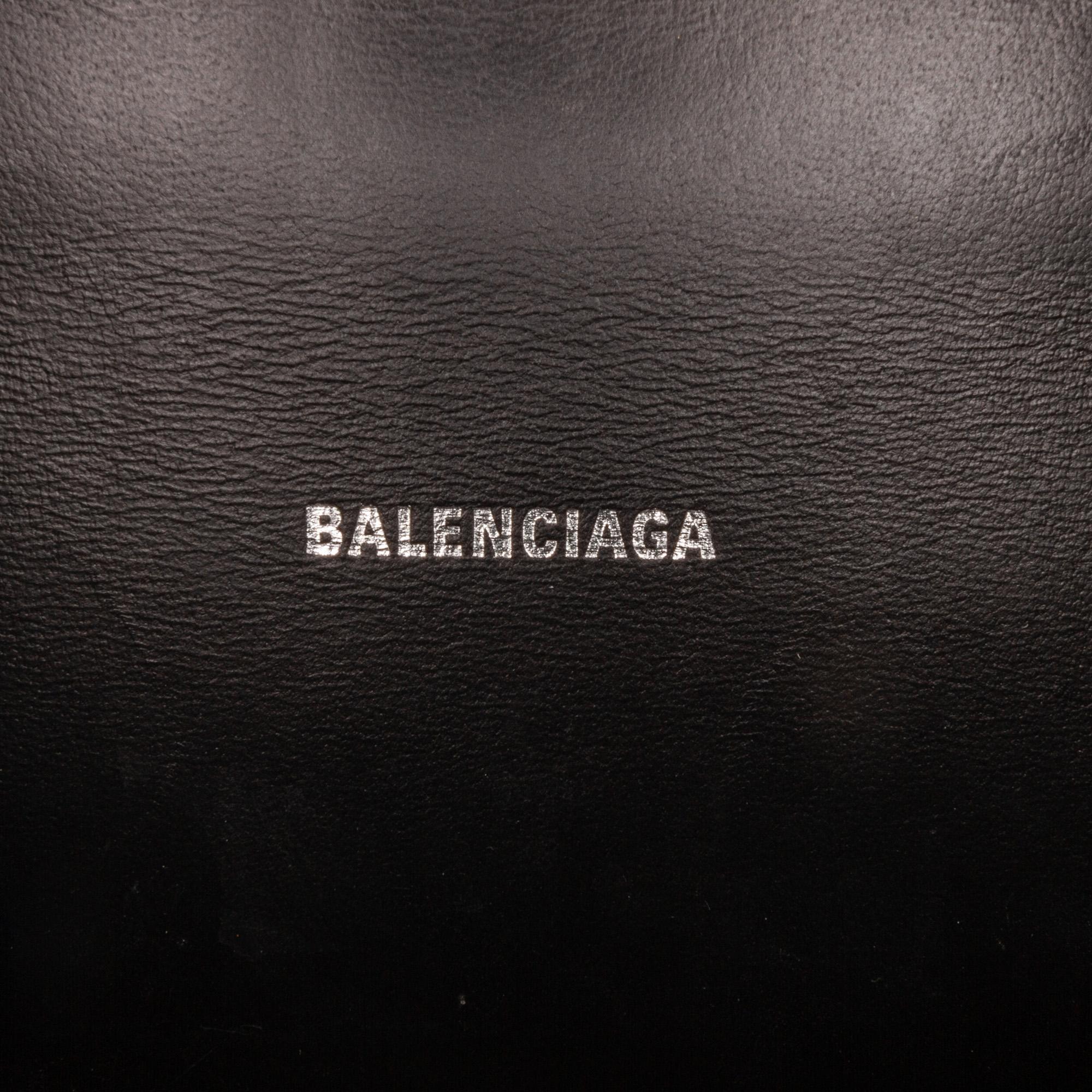 Balenciaga XS Hourglass Graffiti Top Handle Bag (SHG-Z3JD8X)