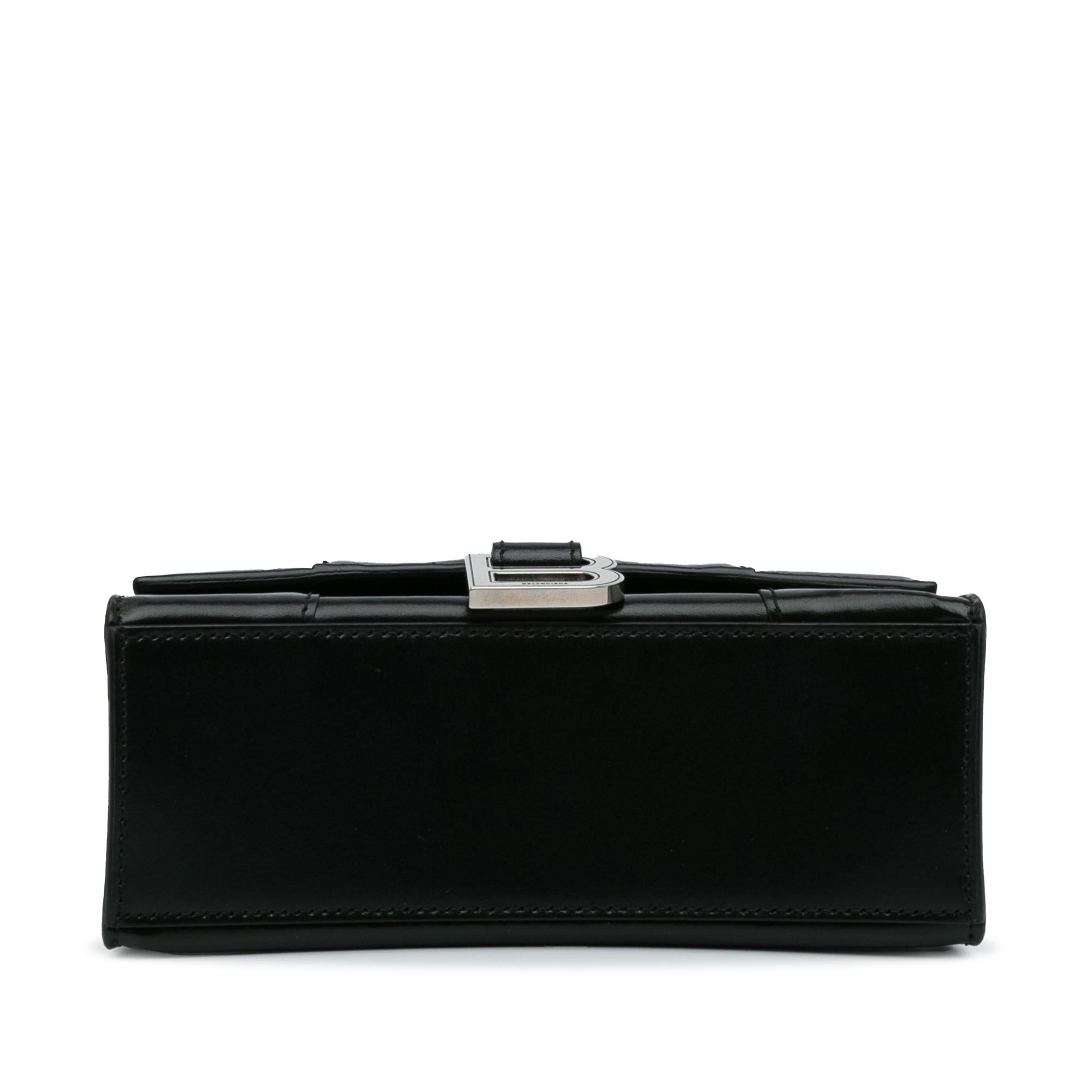 Balenciaga XS Hourglass Graffiti Top Handle Bag (SHG-Z3JD8X)