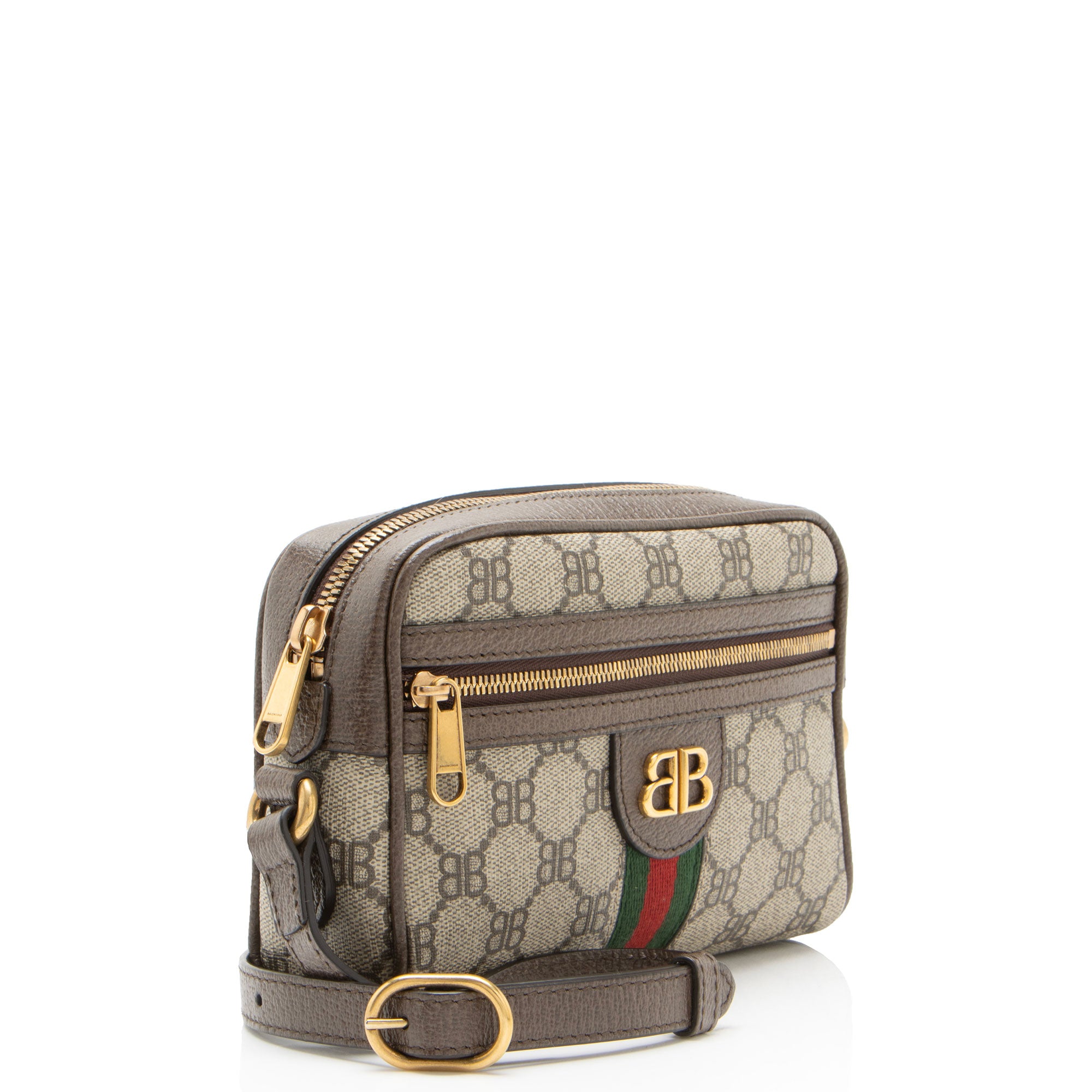 Gucci x Balenciaga BB Supreme Ophidia The Hacker Project Mini Shoulder Bag
