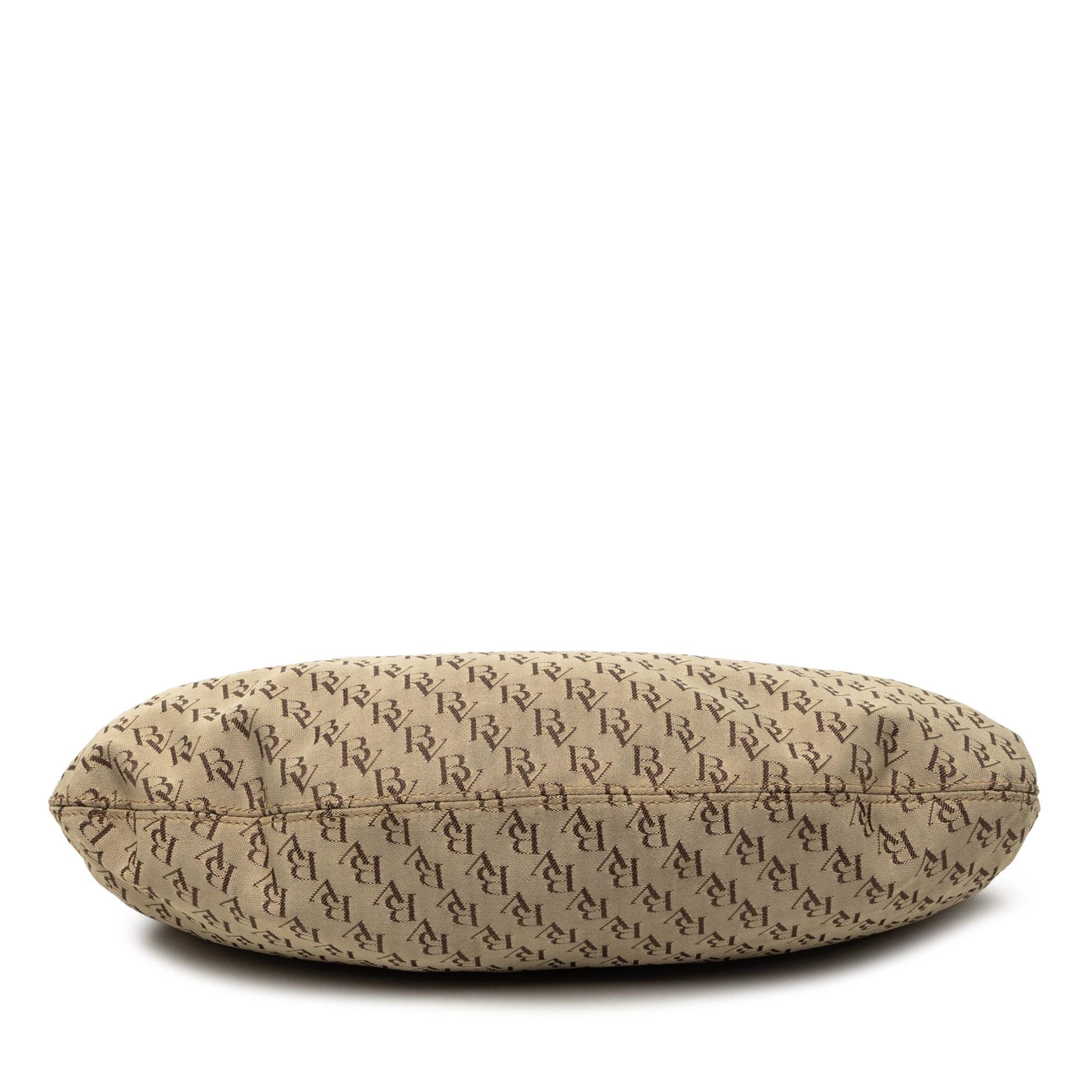 Bottega Veneta BV Monogram Canvas Campana Hobo