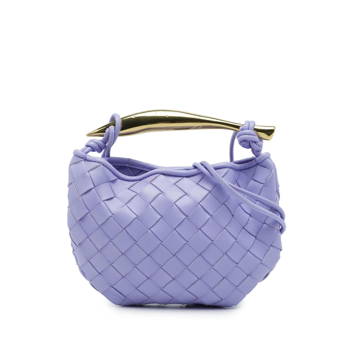 Bottega Veneta Baby Lambskin Intrecciato Sardine Bag