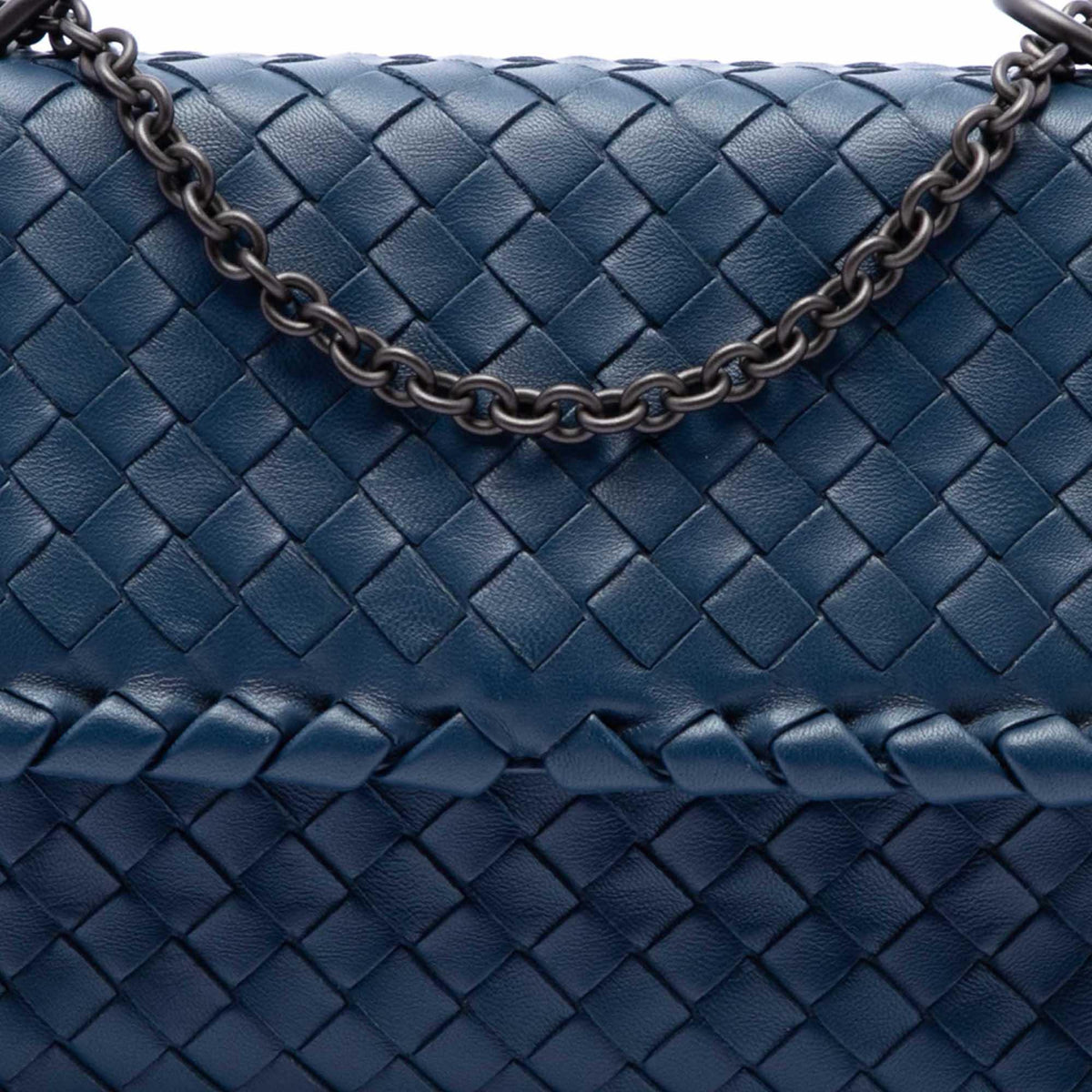 Bottega Veneta Baby Nappa Intrecciato Olimpia Crossbody