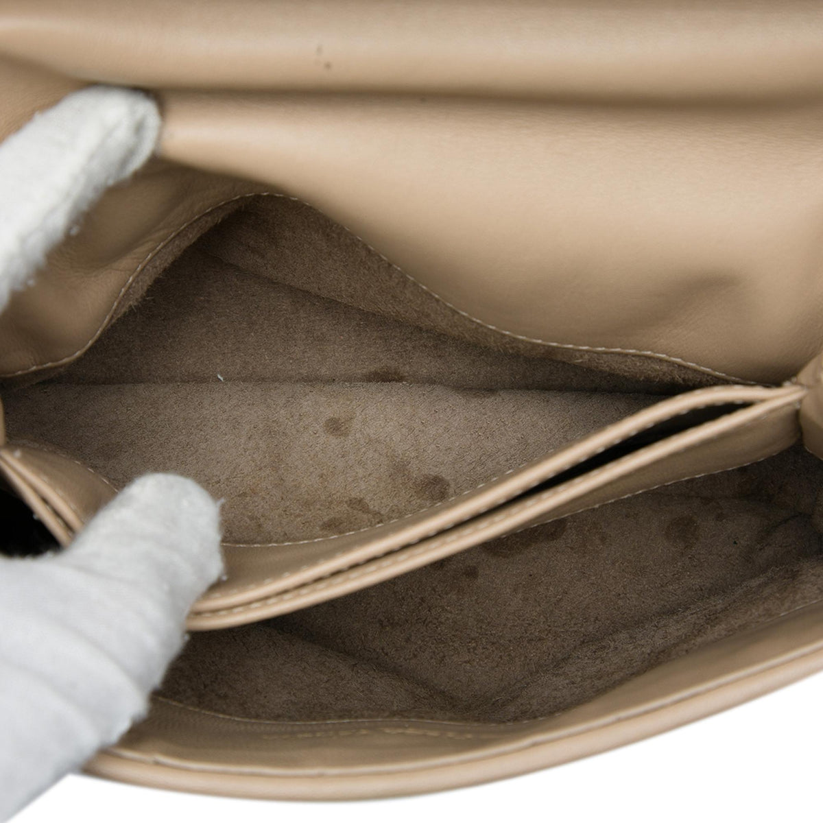 Bottega Veneta Baby Nappa Intrecciato Olimpia Crossbody