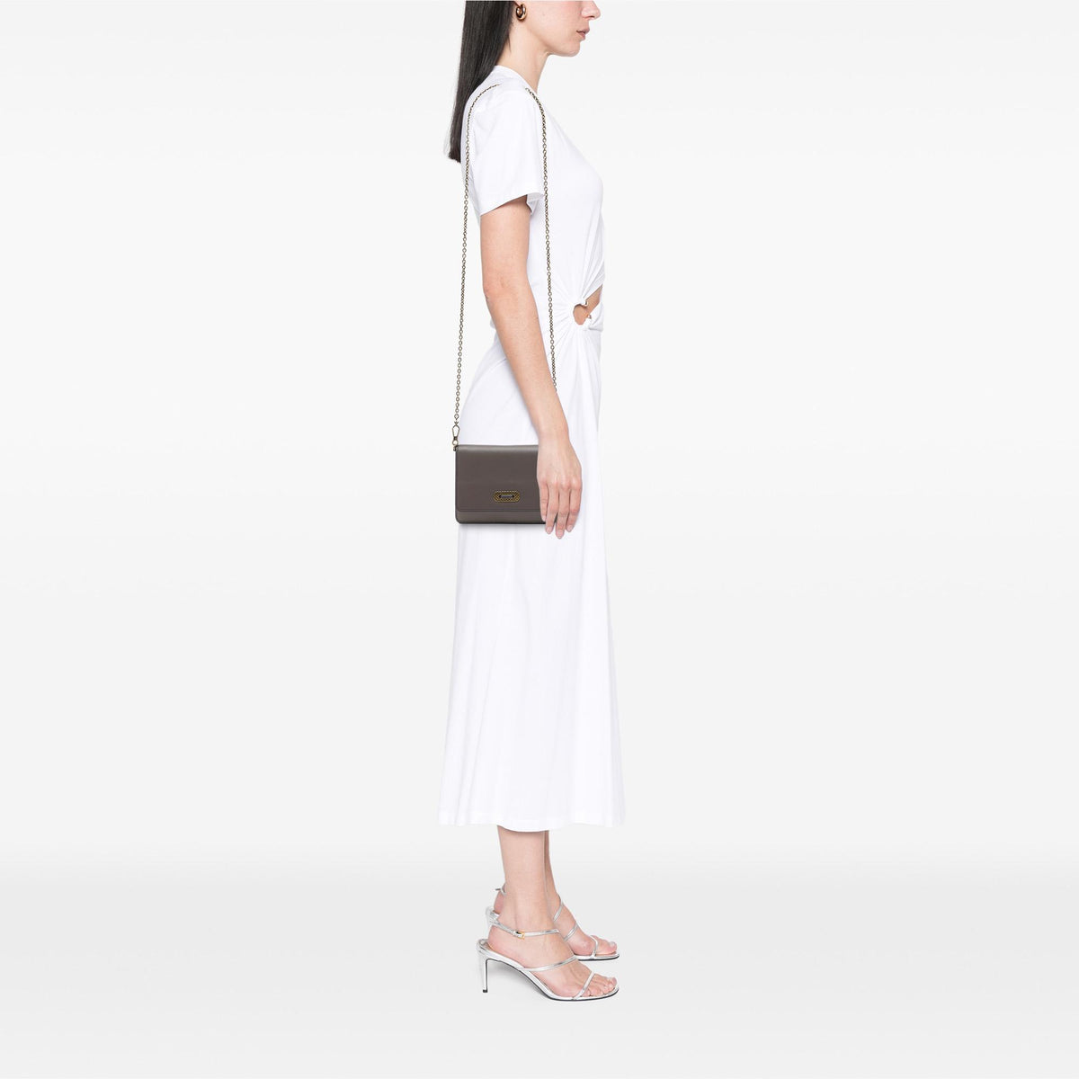 Bottega Veneta Bicolor Nappa Wallet on Chain