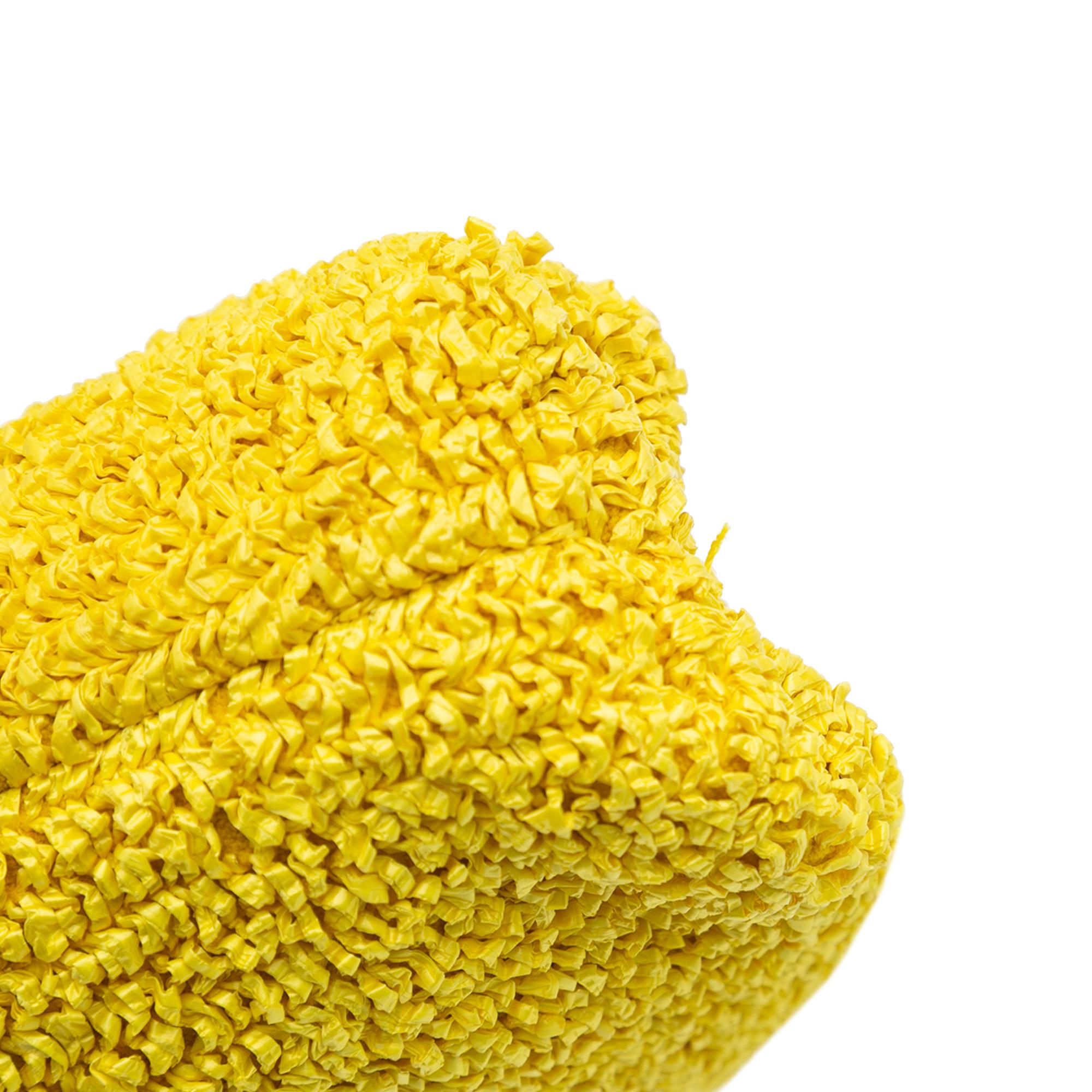 Bottega Veneta Boucle Raffia The Mini Pouch